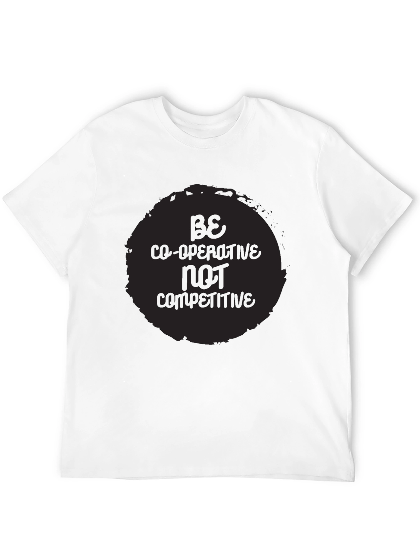 Cooperative Spirit Black Crewneck T-Shirt