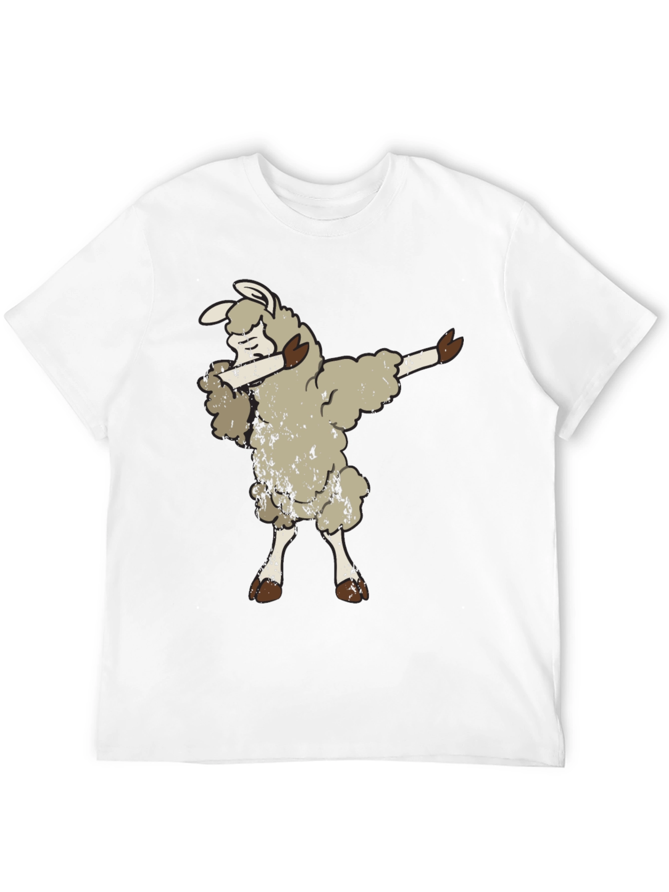 Dabbing Sheep Graphic Tee - Funny Animal T-Shirt