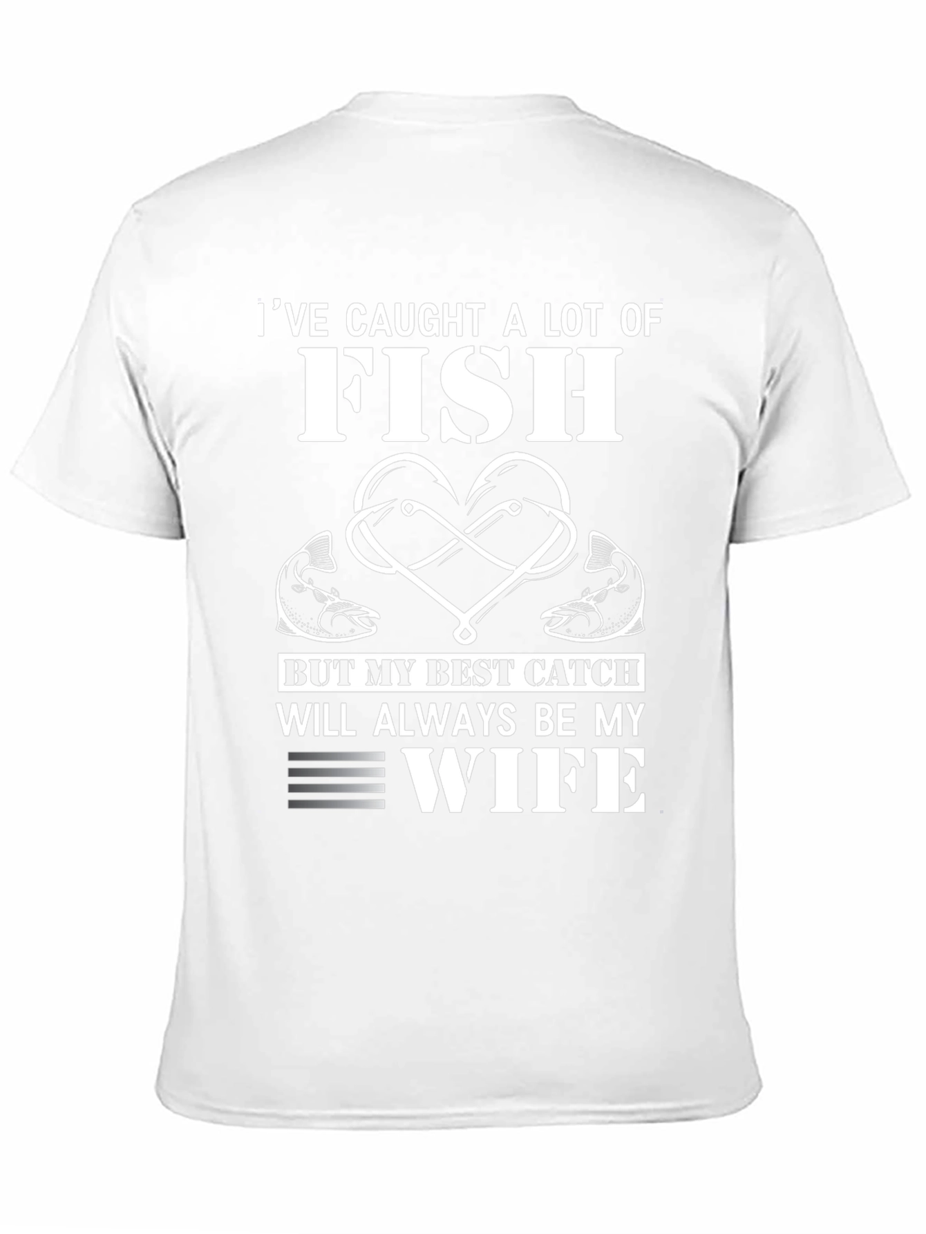 Fishing Enthusiast T-Shirt - Best Catch Wife Tee