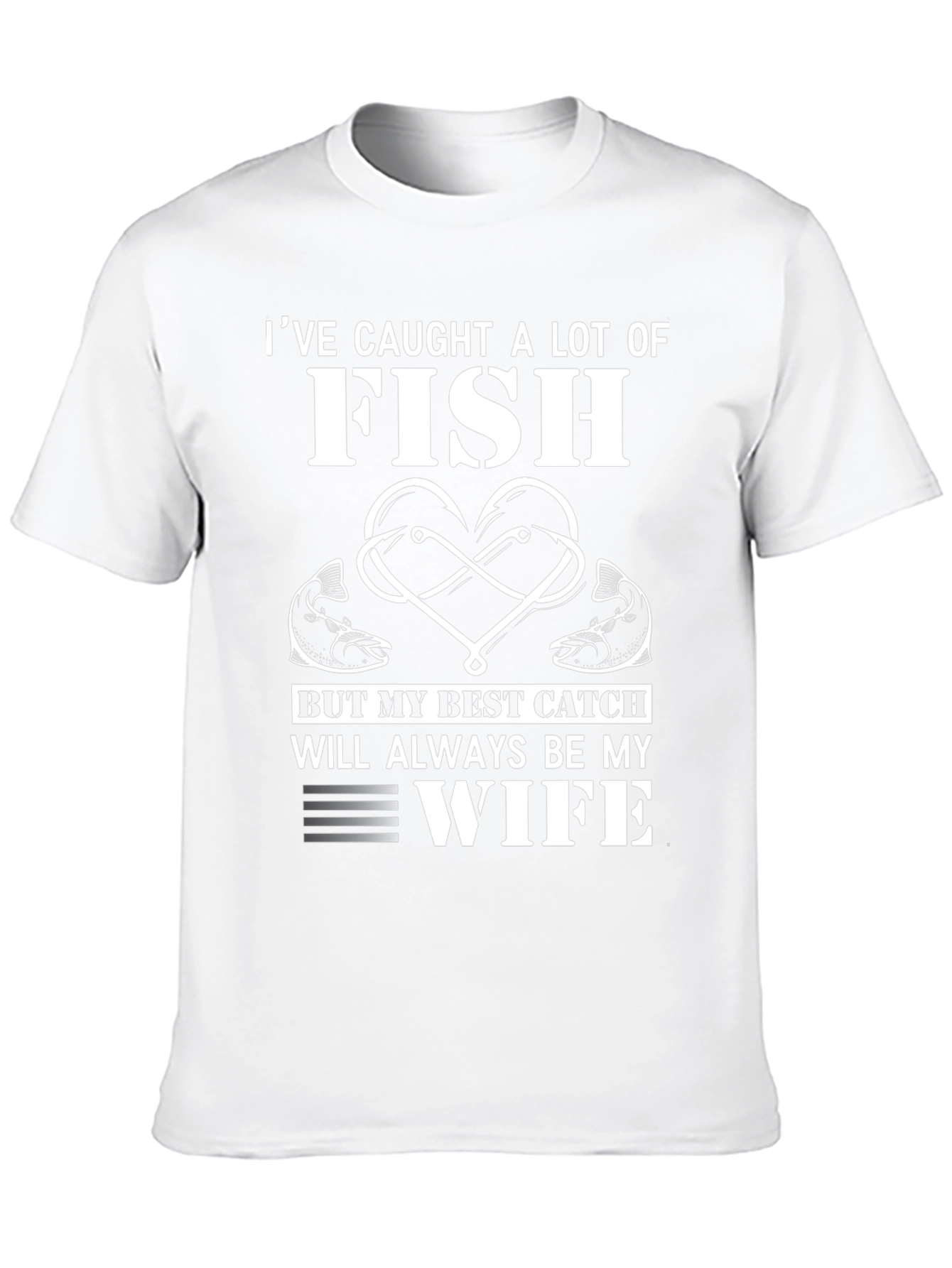 Fishing Enthusiast T-Shirt - Best Catch Wife Tee
