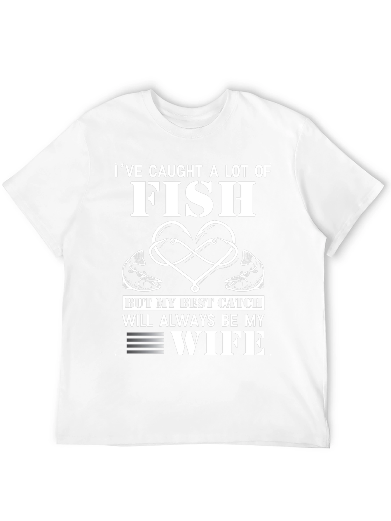 Fishing Enthusiast T-Shirt - Best Catch Wife Tee