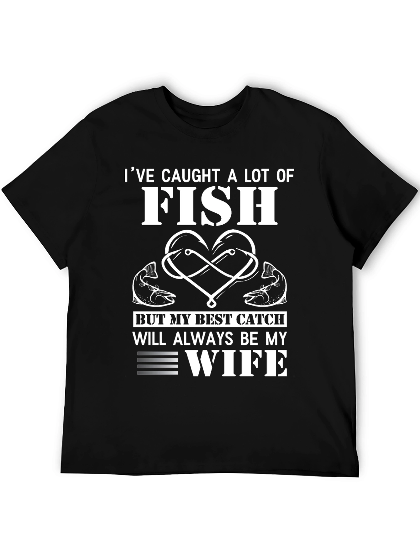 Fishing Enthusiast T-Shirt - Best Catch Wife Tee
