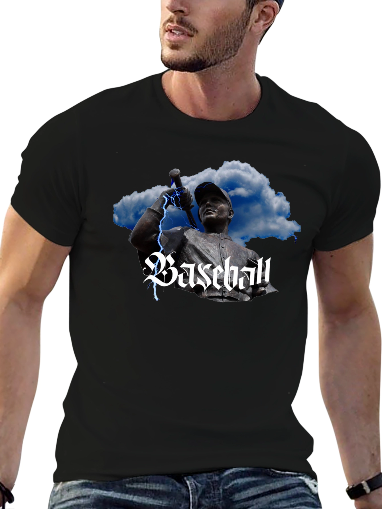 Baseball Lightning T-Shirt