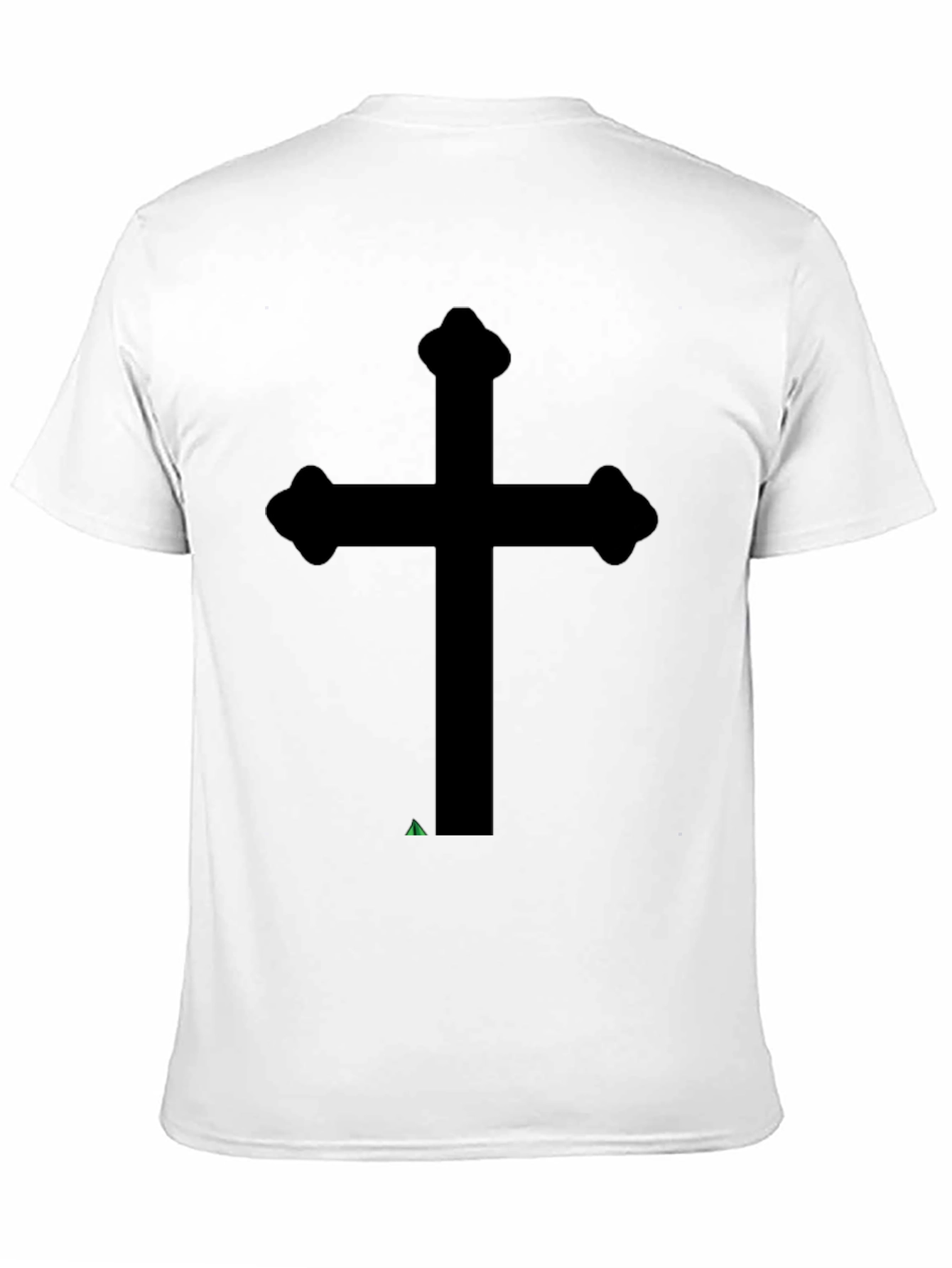 Bold Cross Graphic Tee - Classic Black T-Shirt