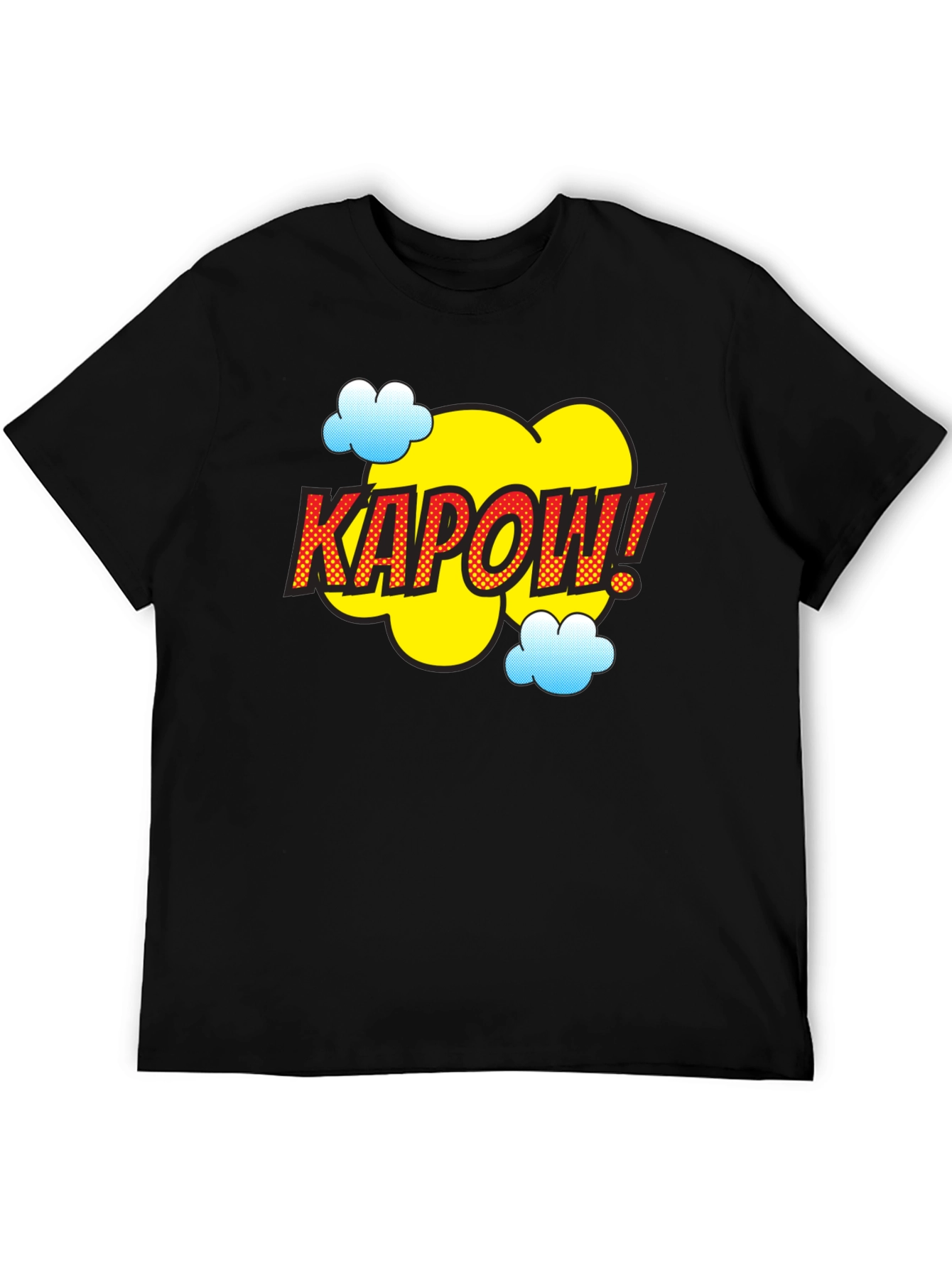 Kapow Comic Style Graphic Tee - Fun & Bold