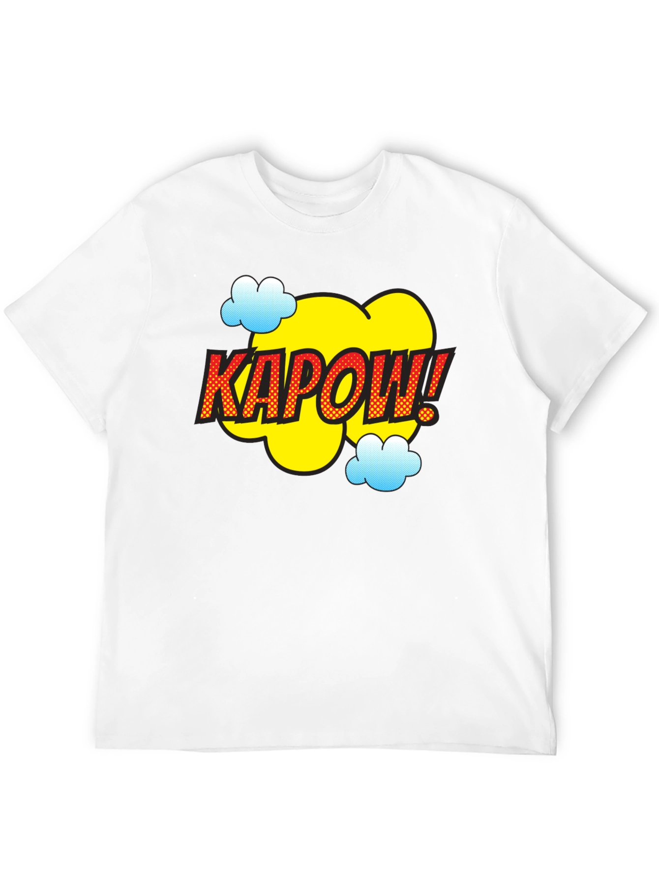 Kapow Comic Style Graphic Tee - Fun & Bold