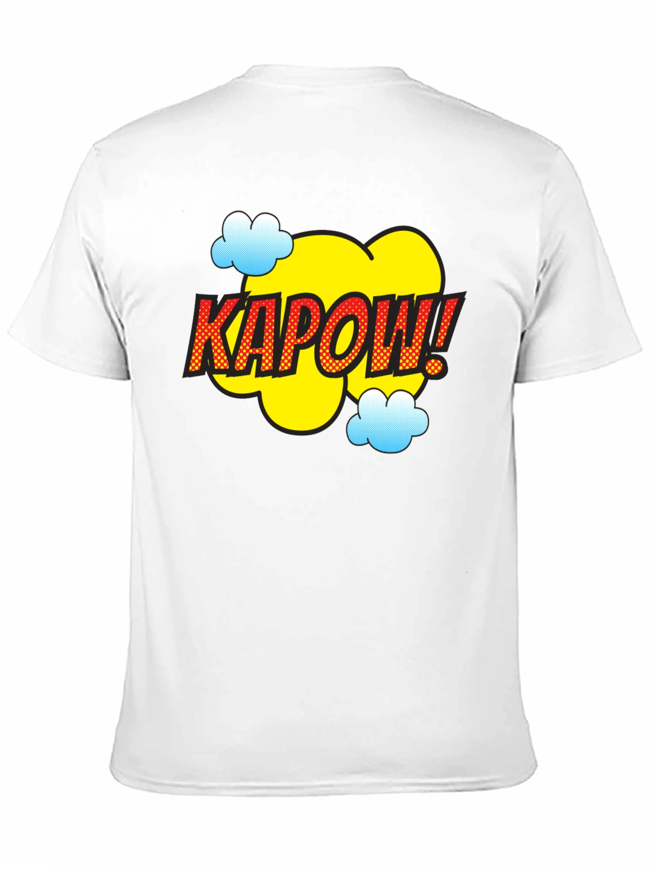 Kapow Comic Style Graphic Tee - Fun & Bold