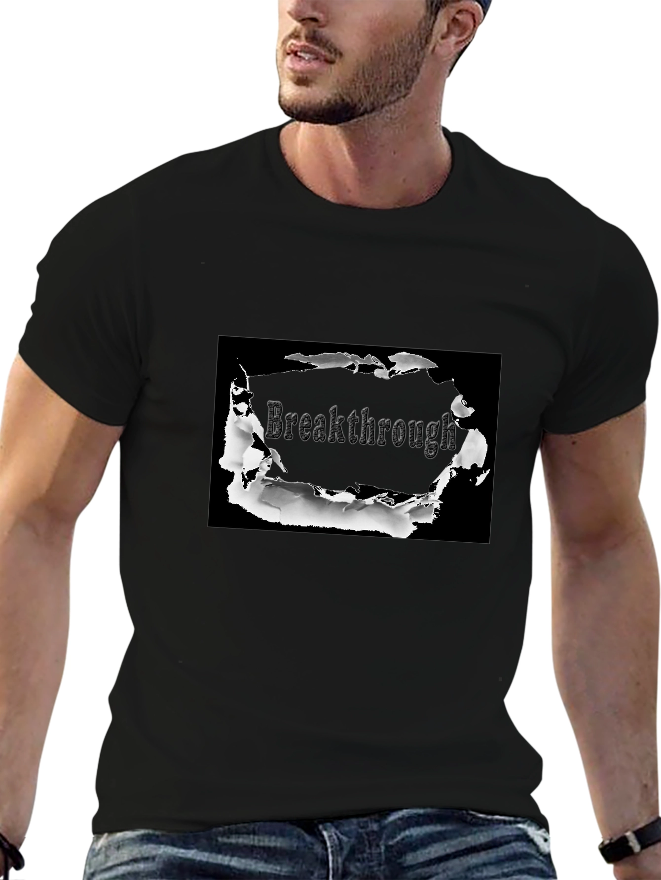 Breakthrough Graphic T-Shirt - Black