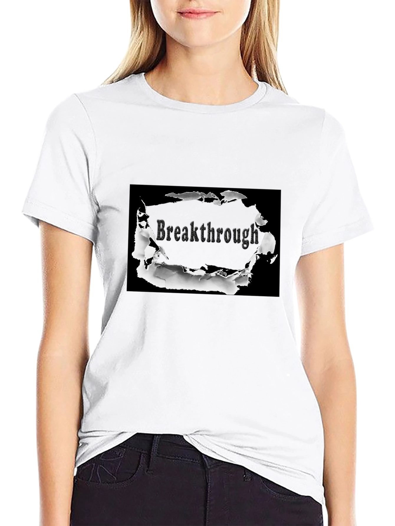 Breakthrough Graphic T-Shirt - Black