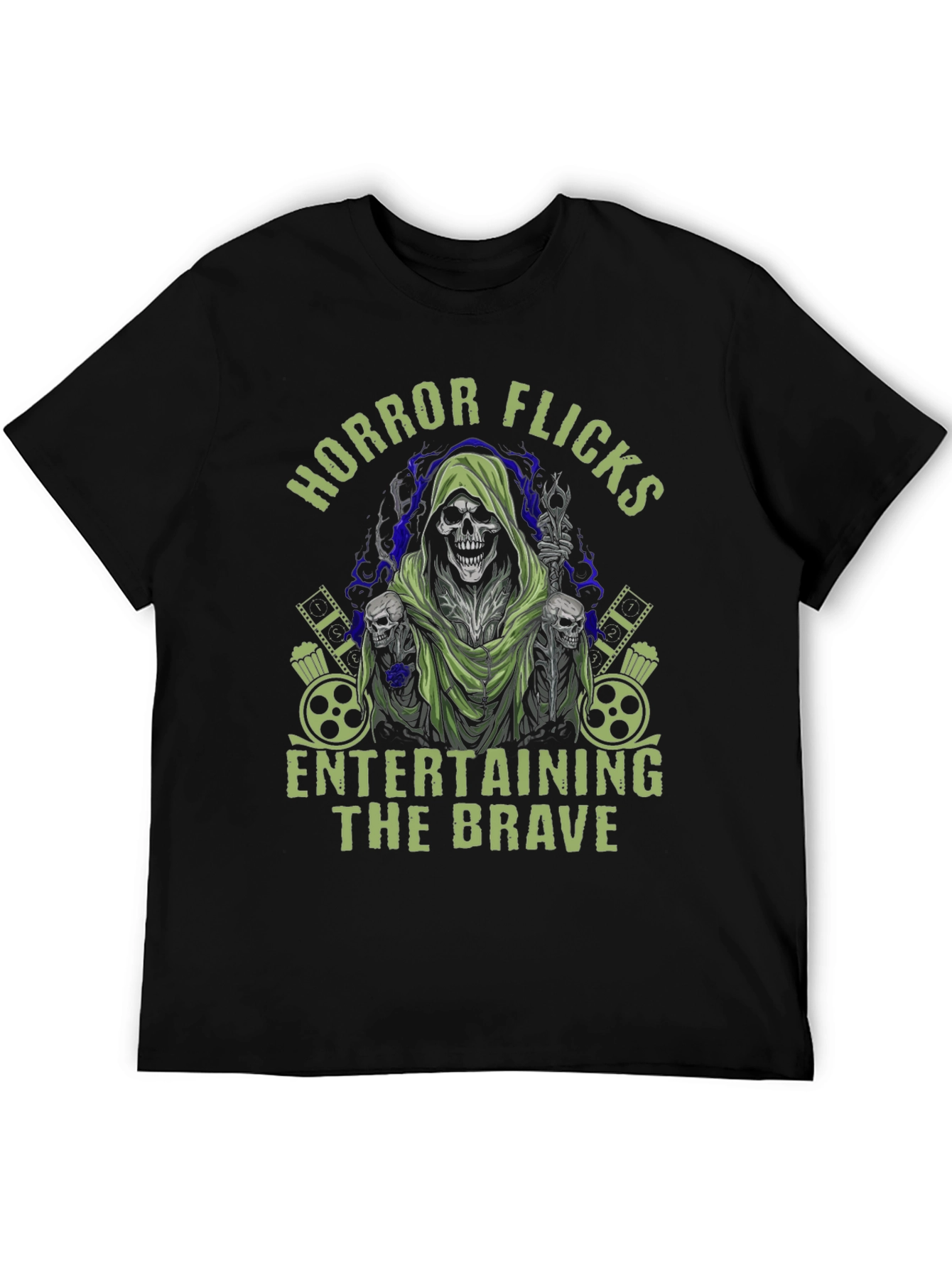 Horror Flicks Graphic T-Shirt