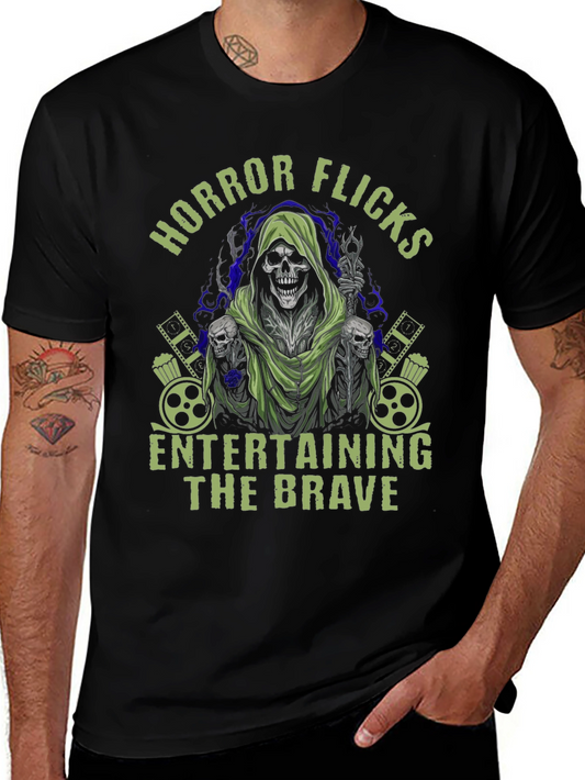 Horror Flicks Graphic T-Shirt