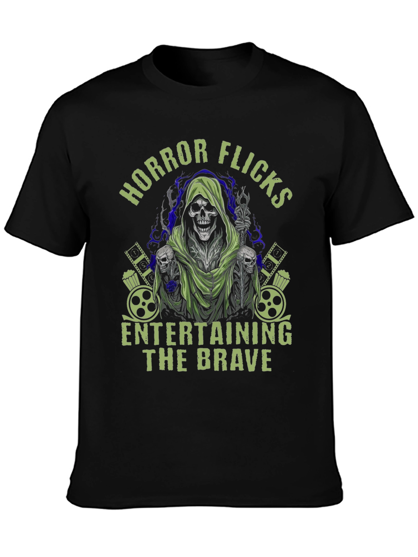Horror Flicks Graphic T-Shirt