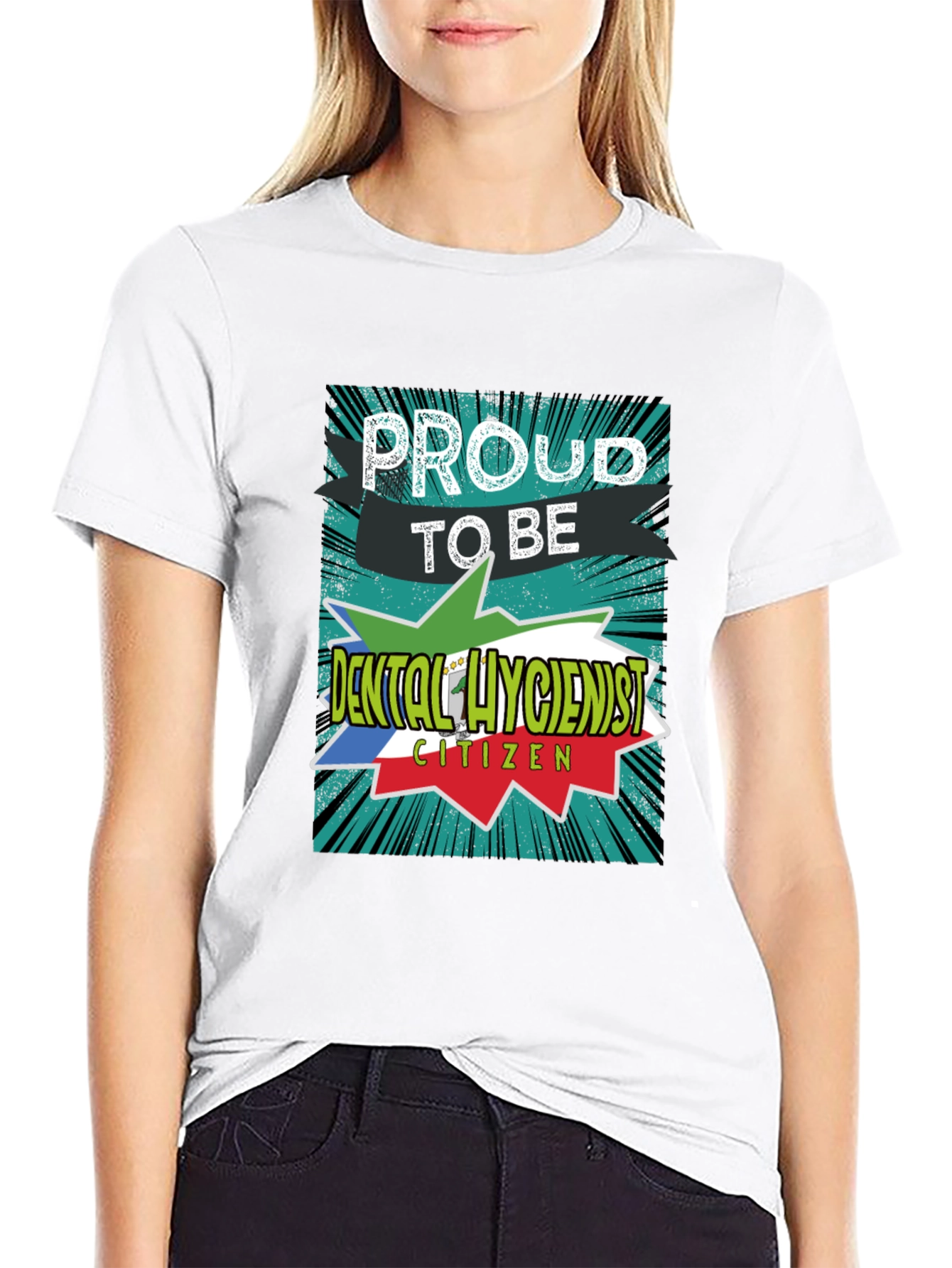 Proud Dental Hygienist Citizen Graphic T-Shirt