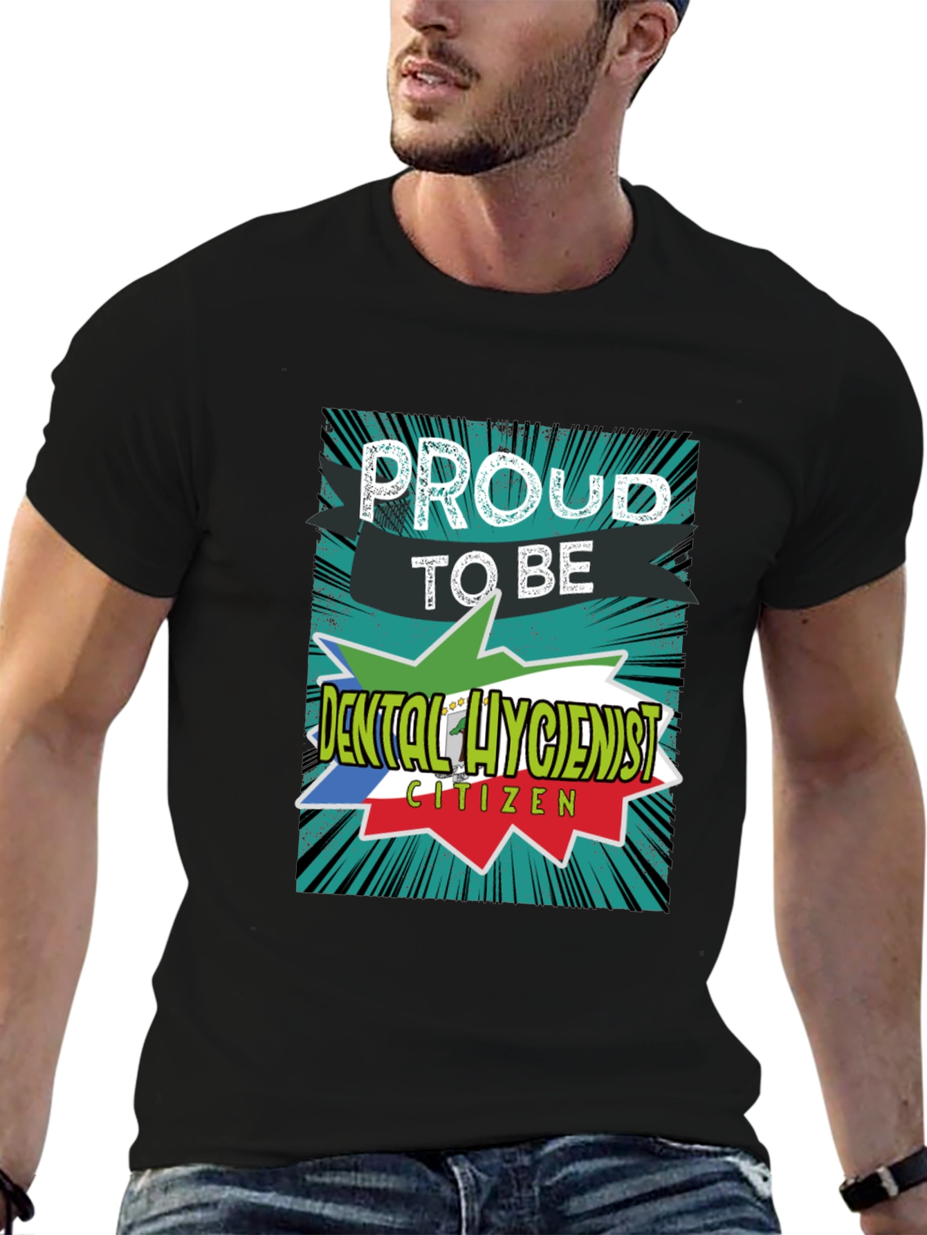 Proud Dental Hygienist Citizen Graphic T-Shirt