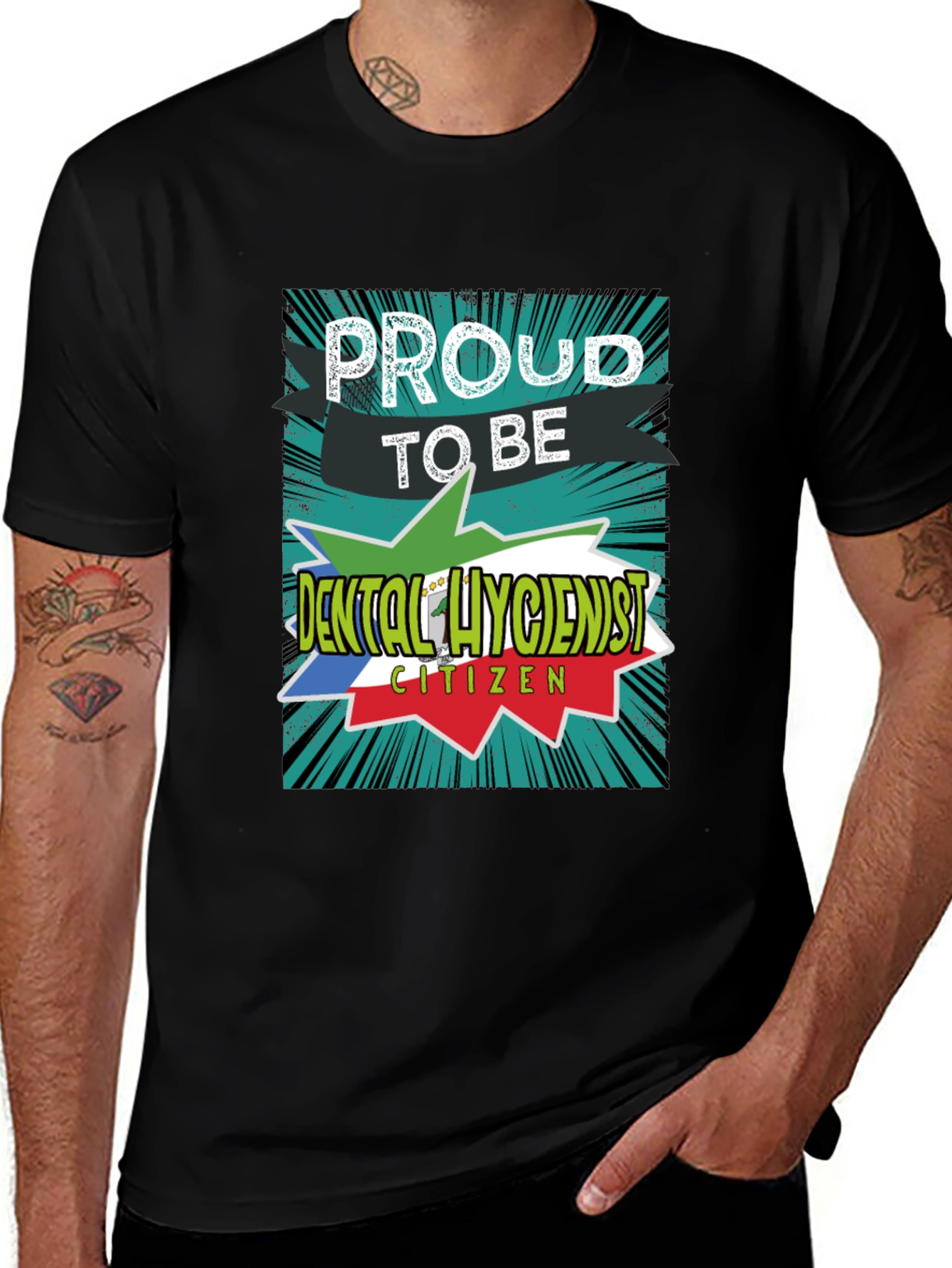 Proud Dental Hygienist Citizen Graphic T-Shirt