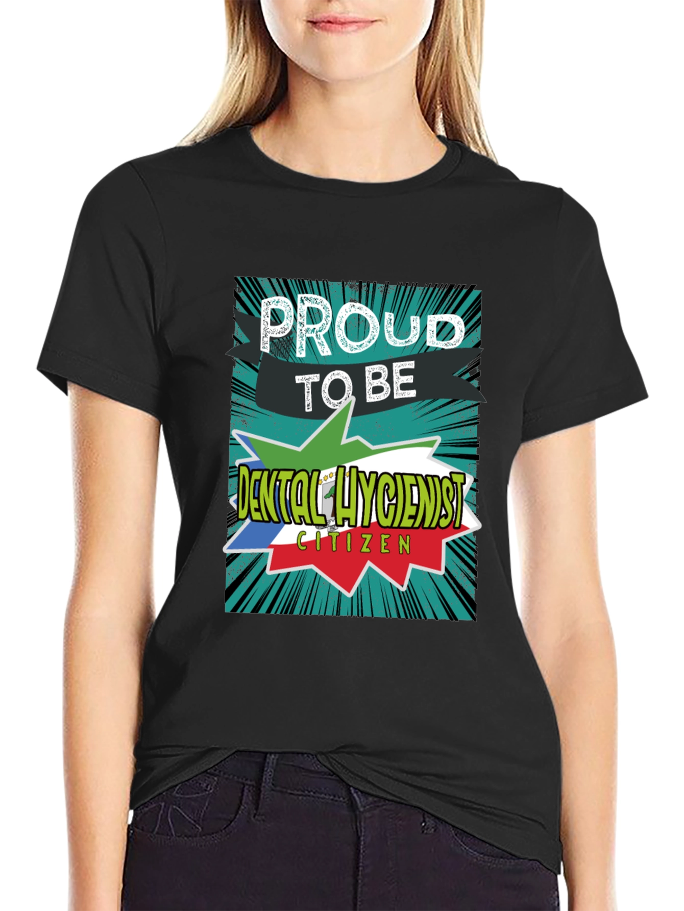 Proud Dental Hygienist Citizen Graphic T-Shirt