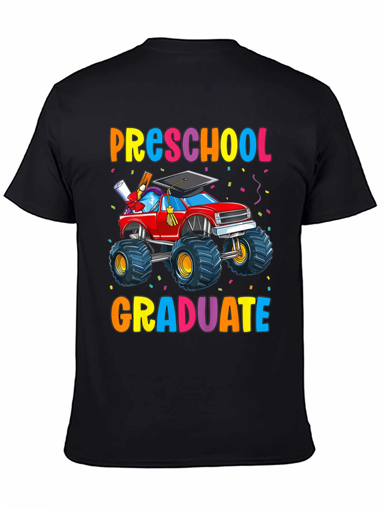 Preschool Graduate Monster Truck T-Shirt