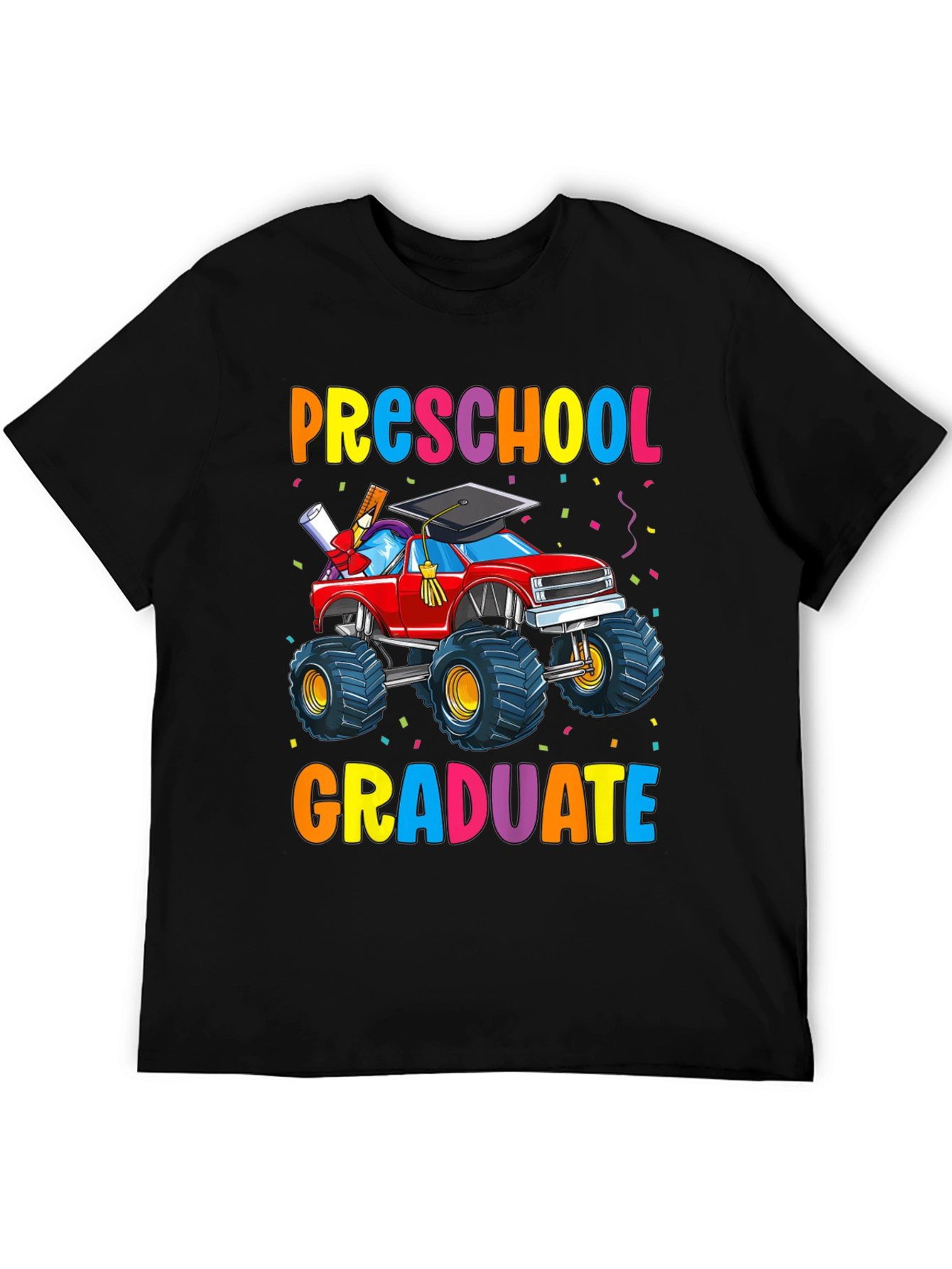 Preschool Graduate Monster Truck T-Shirt