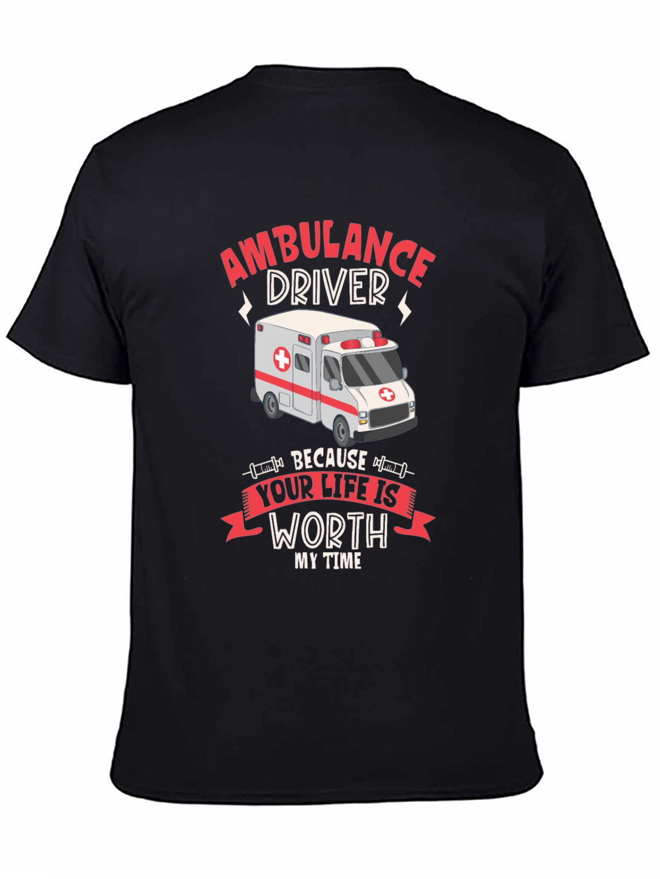 Ambulance Driver Graphic T-Shirt