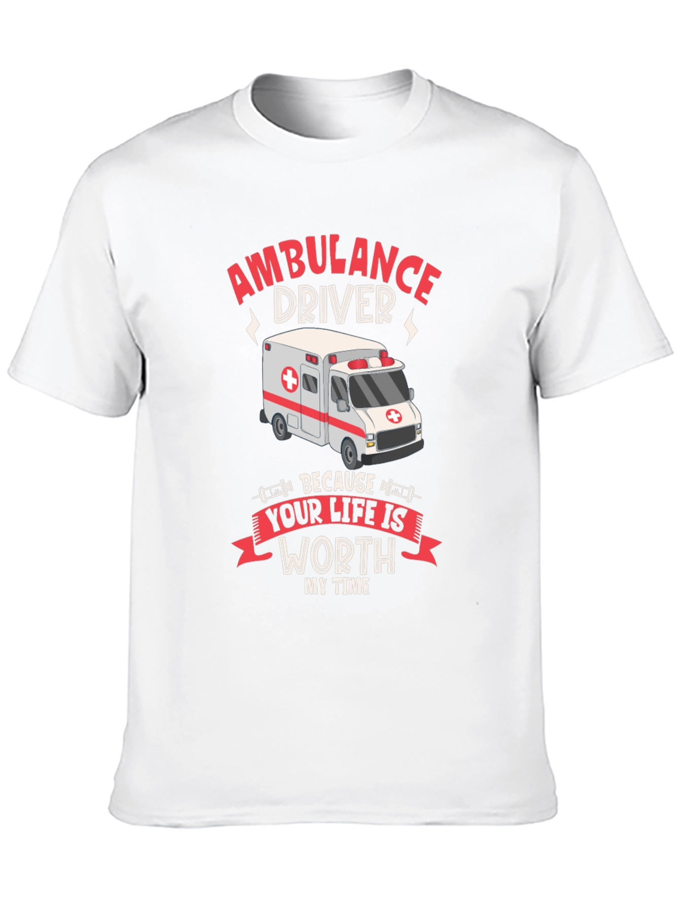 Ambulance Driver Graphic T-Shirt