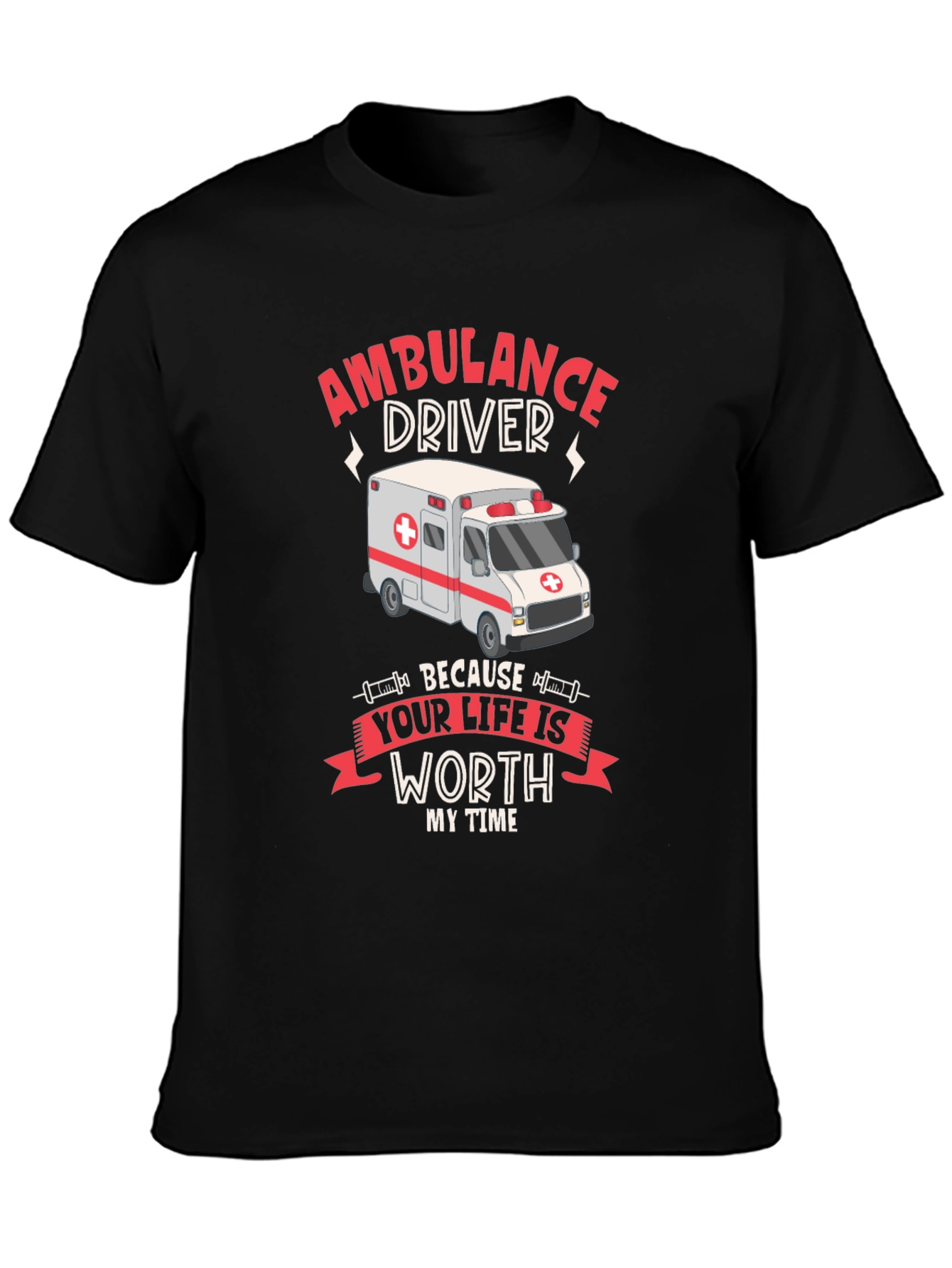 Ambulance Driver Graphic T-Shirt