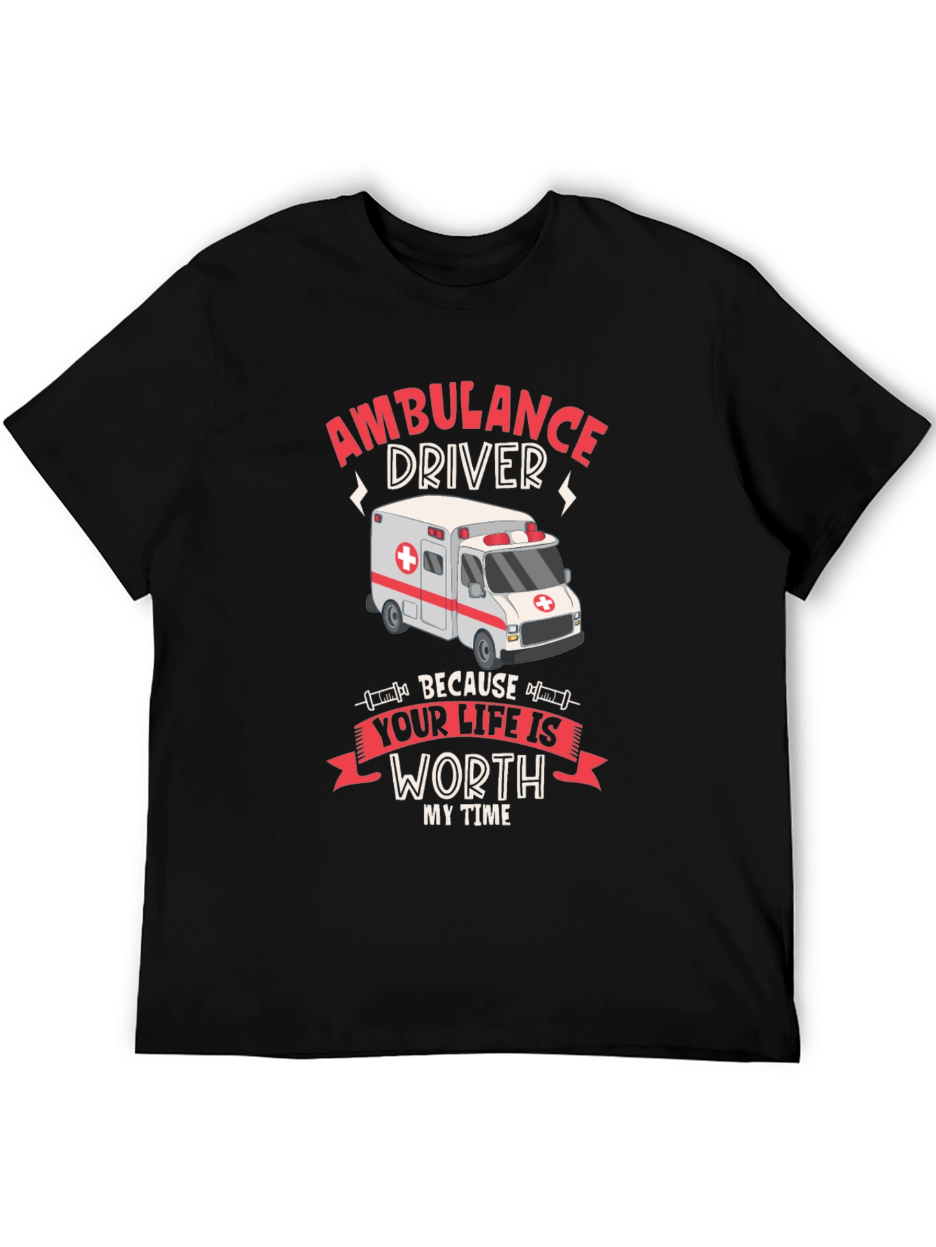 Ambulance Driver Graphic T-Shirt