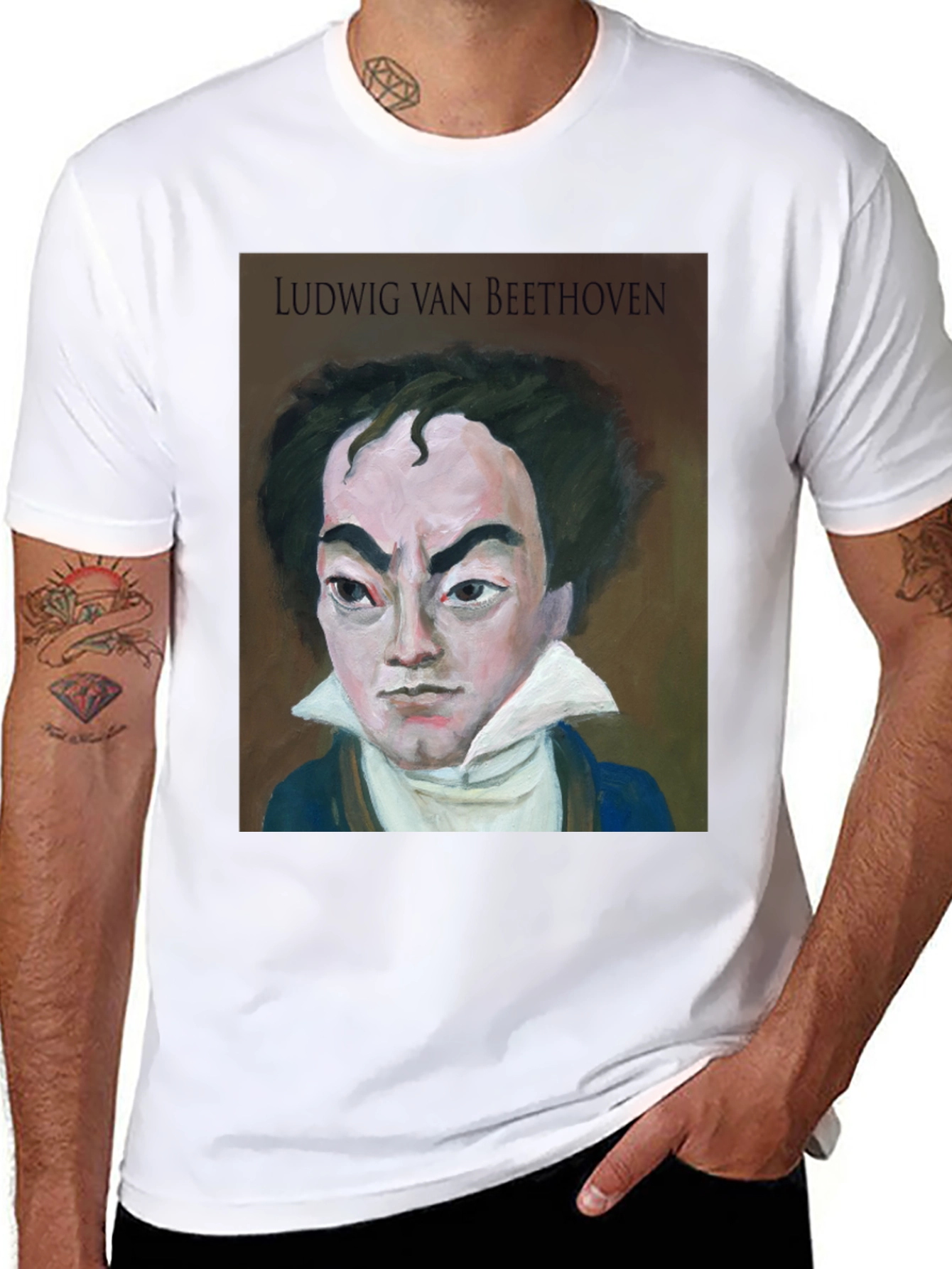 Ludwig van Beethoven Graphic Tee