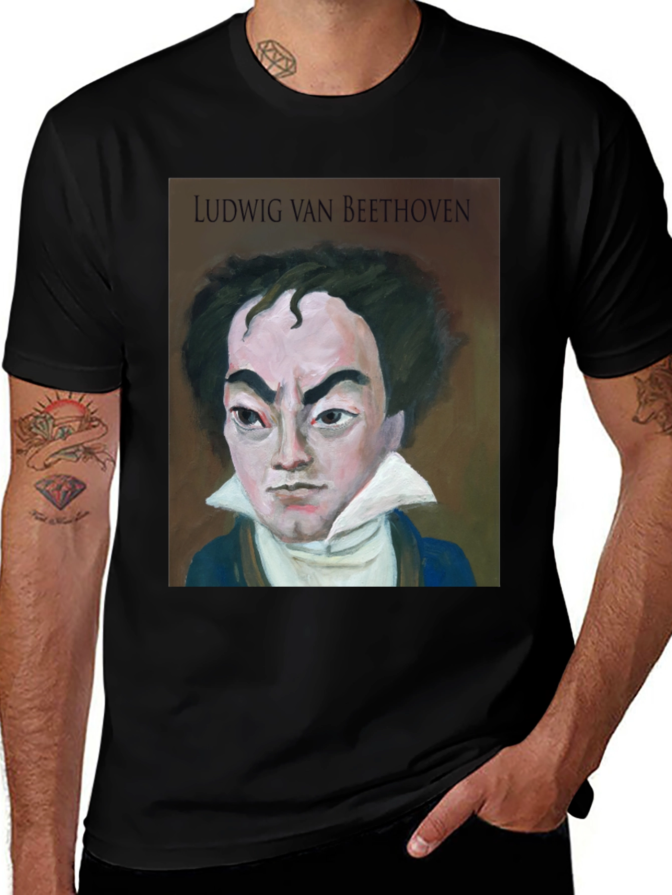 Ludwig van Beethoven Graphic Tee