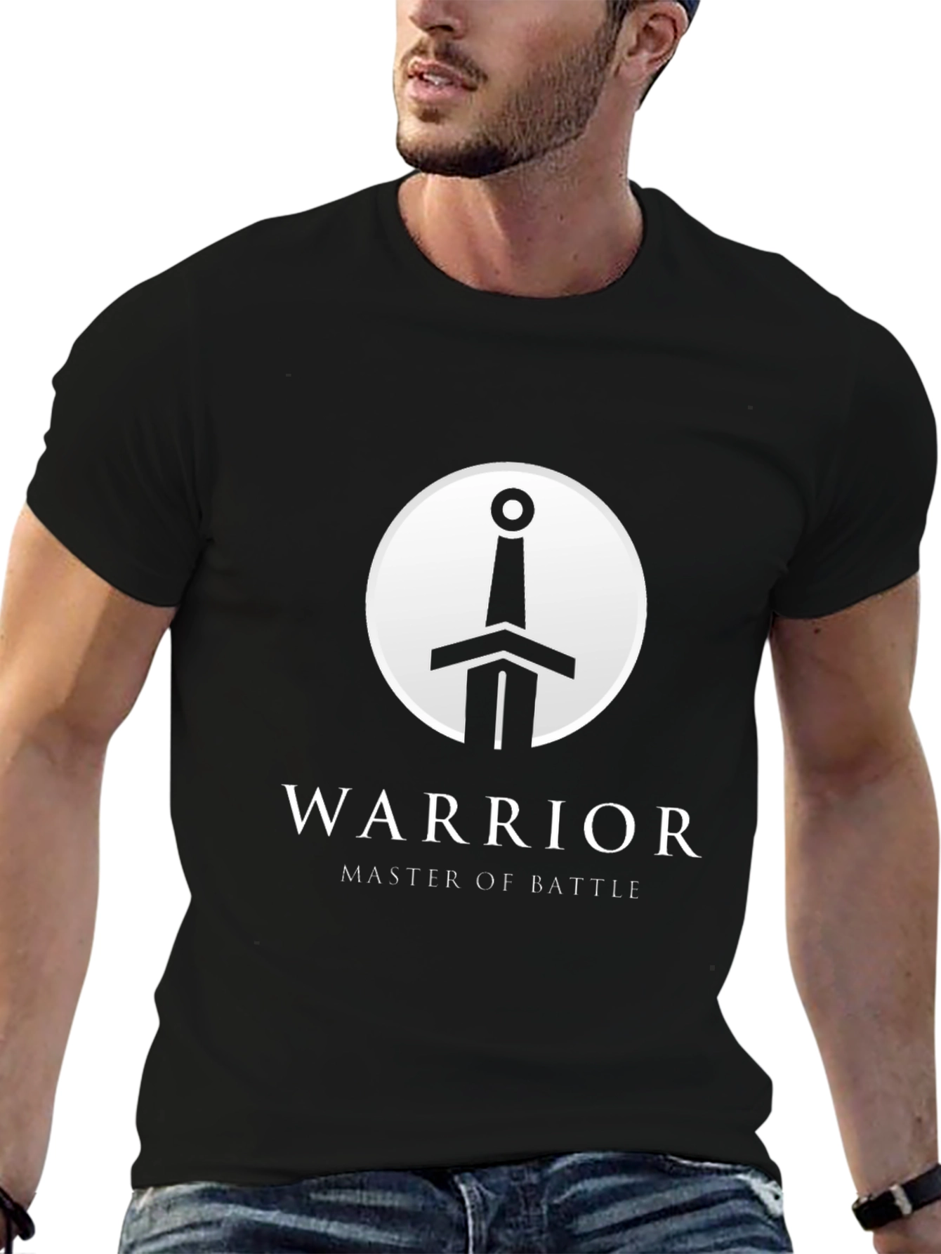 Warrior T-Shirt - Master of Battle Graphic Tee
