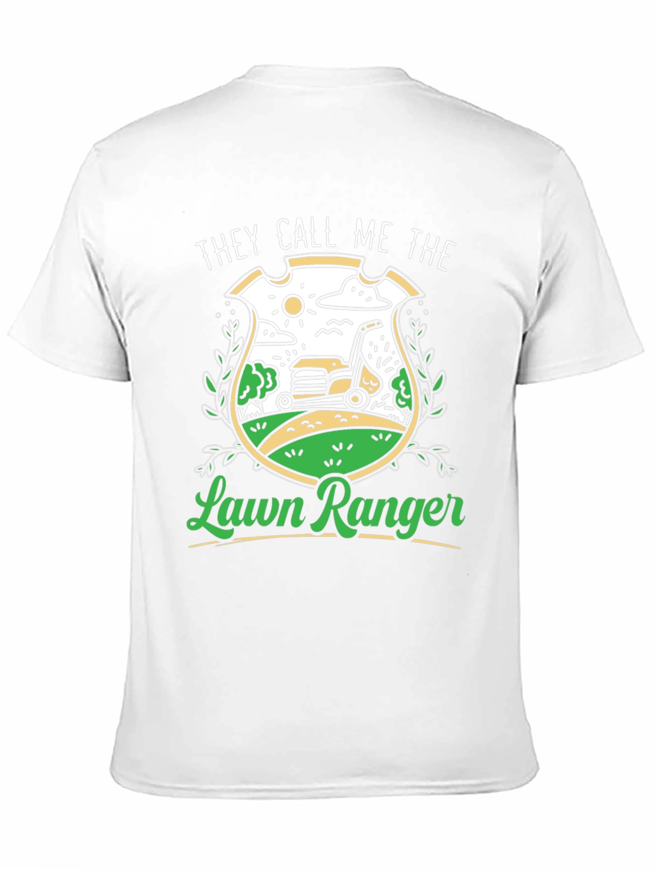 Lawn Ranger Graphic Tee - Funny Gardener Shirt