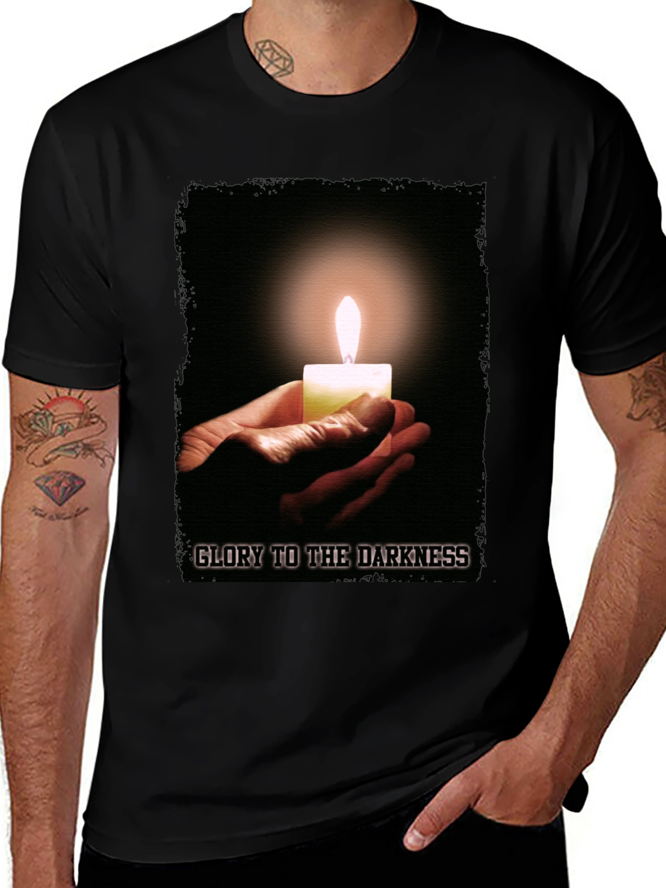 Glory to the Darkness Graphic T-Shirt