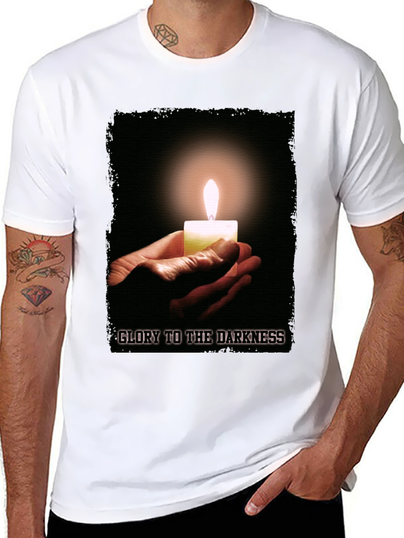 Glory to the Darkness Graphic T-Shirt