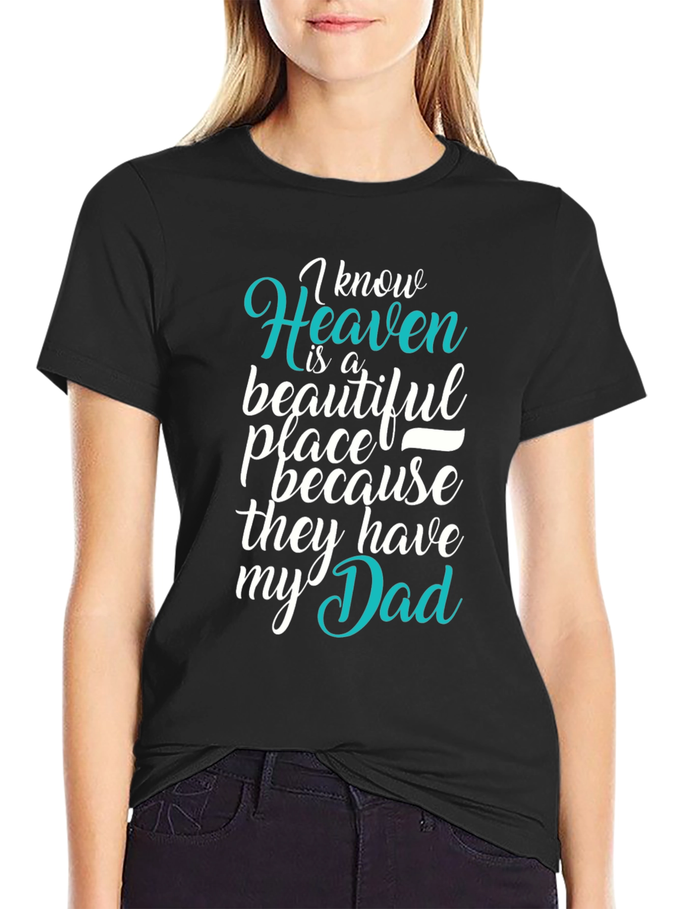 Heavenly Dad Memorial T-Shirt