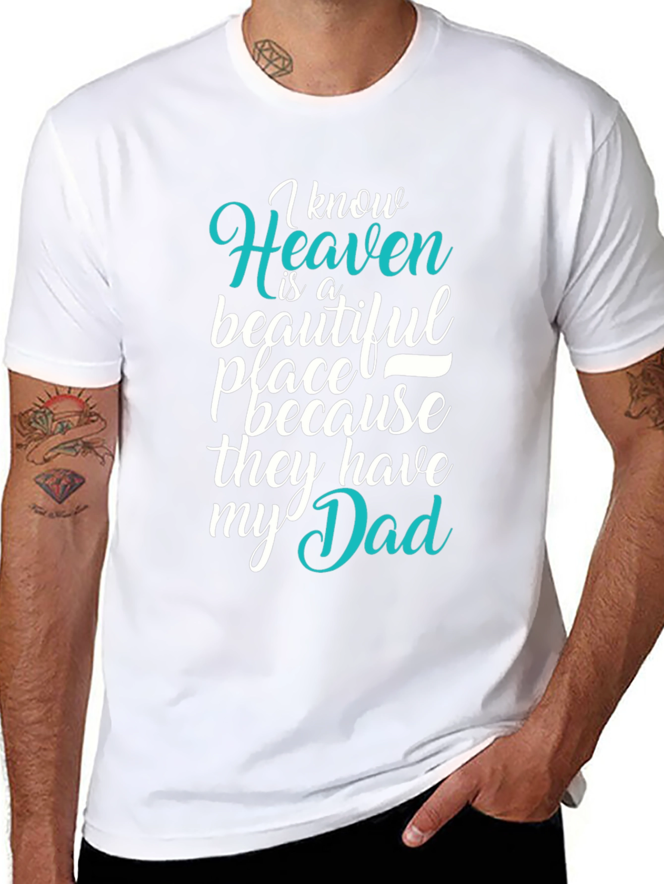 Heavenly Dad Memorial T-Shirt