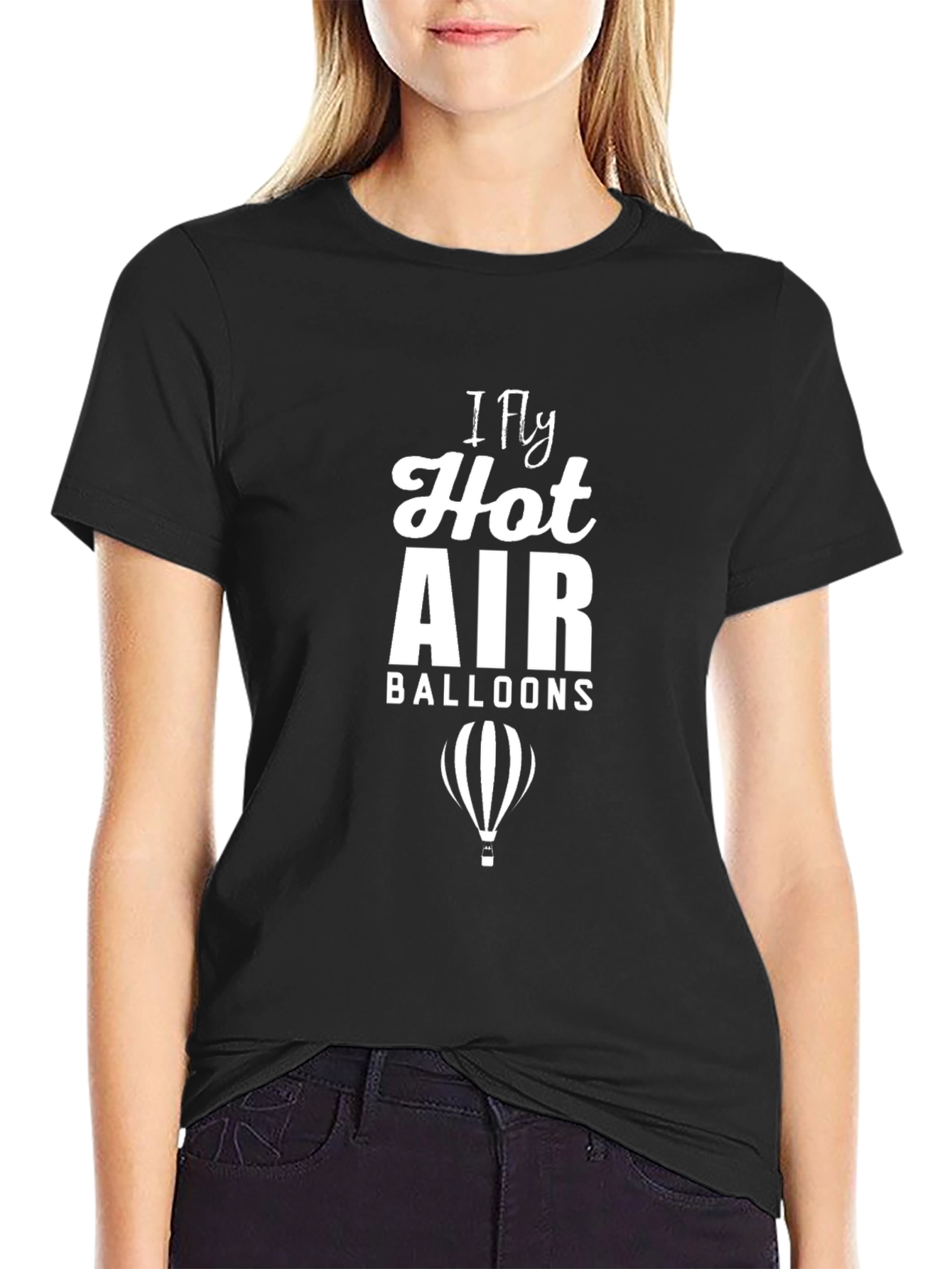 I Fly Hot Air Balloons Graphic T-Shirt