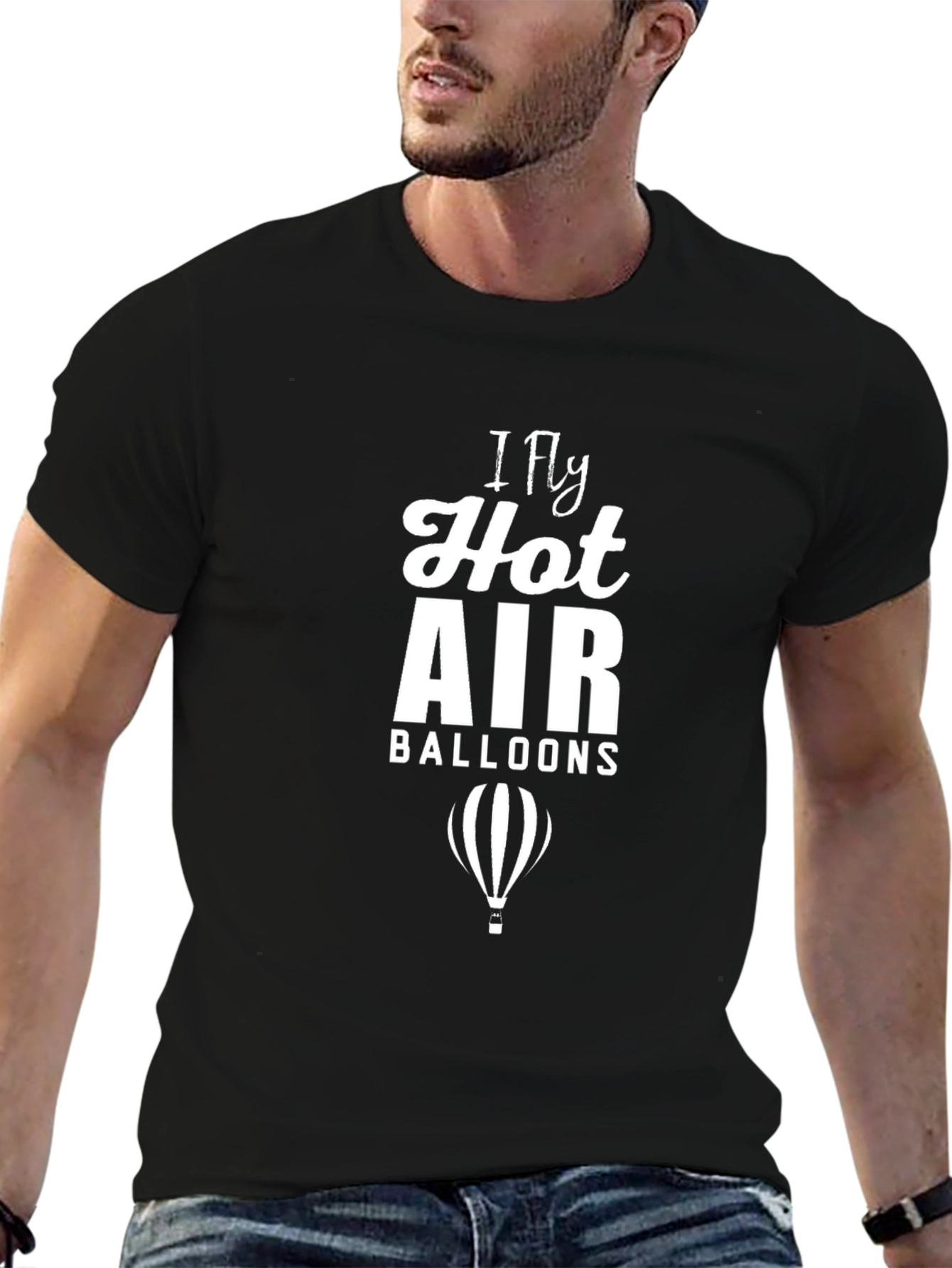 I Fly Hot Air Balloons Graphic T-Shirt