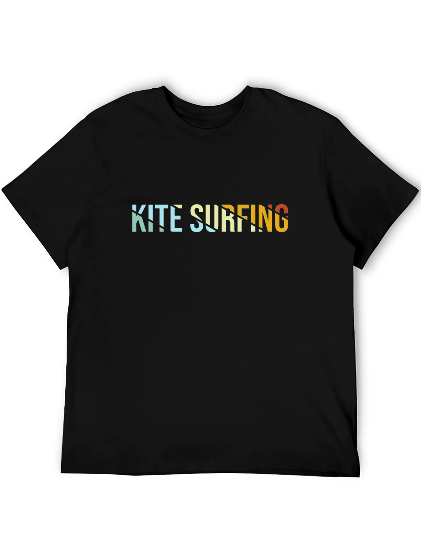 Kite Surfing Graphic Tee - Retro Style