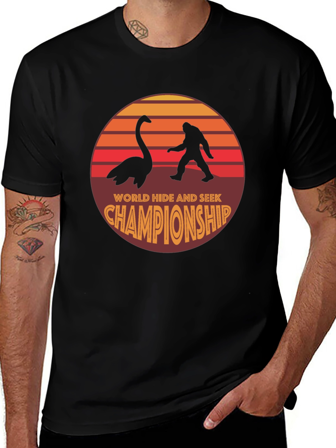 World Hide and Seek Championship Graphic Tee