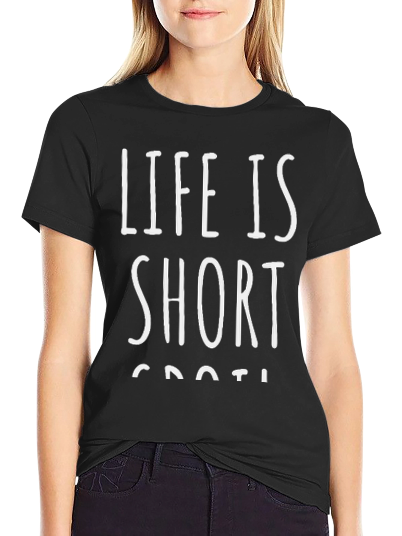 Life Is Short Groovy T-Shirt