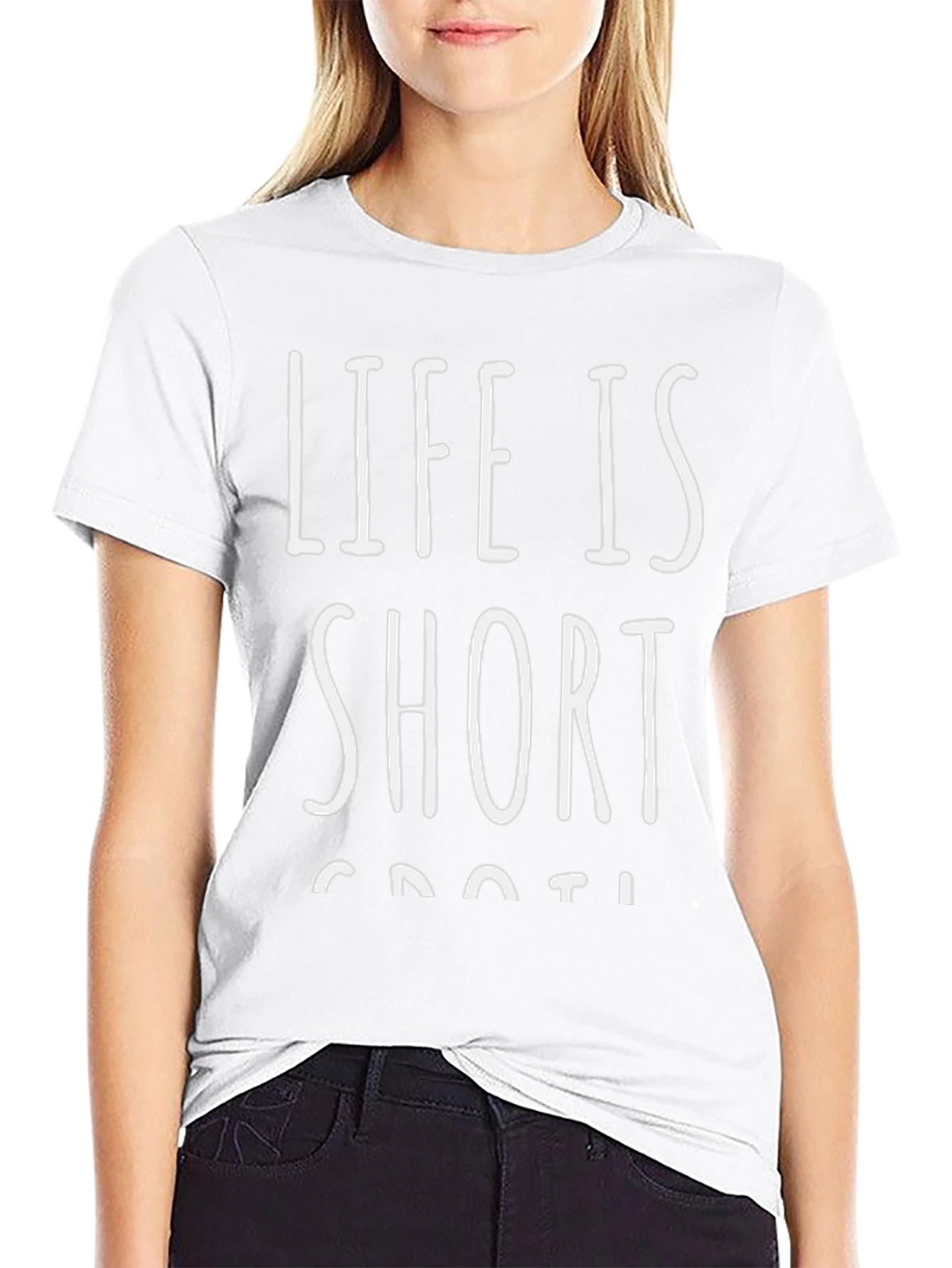 Life Is Short Groovy T-Shirt