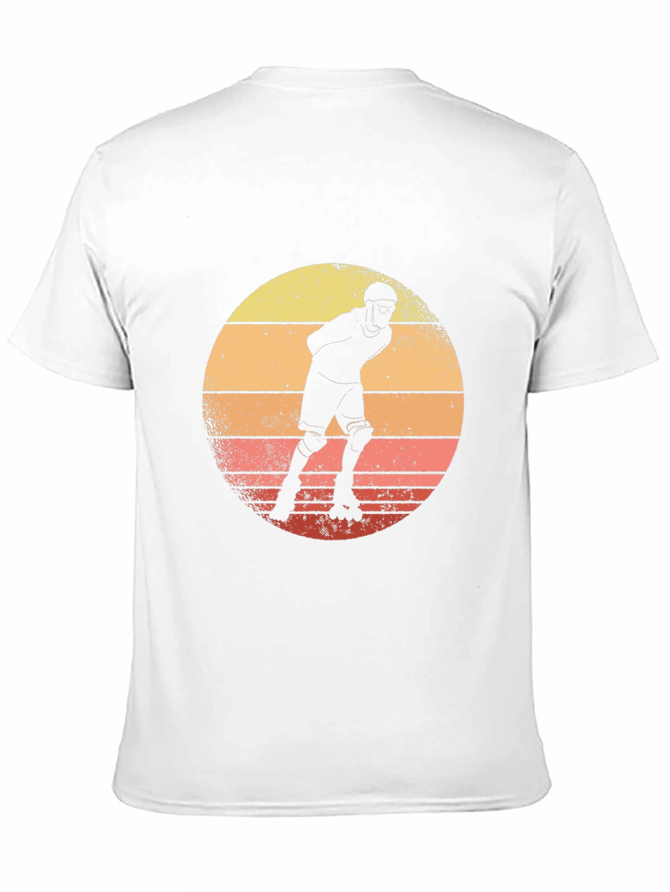 Retro Roller Skater Sunset T-Shirt
