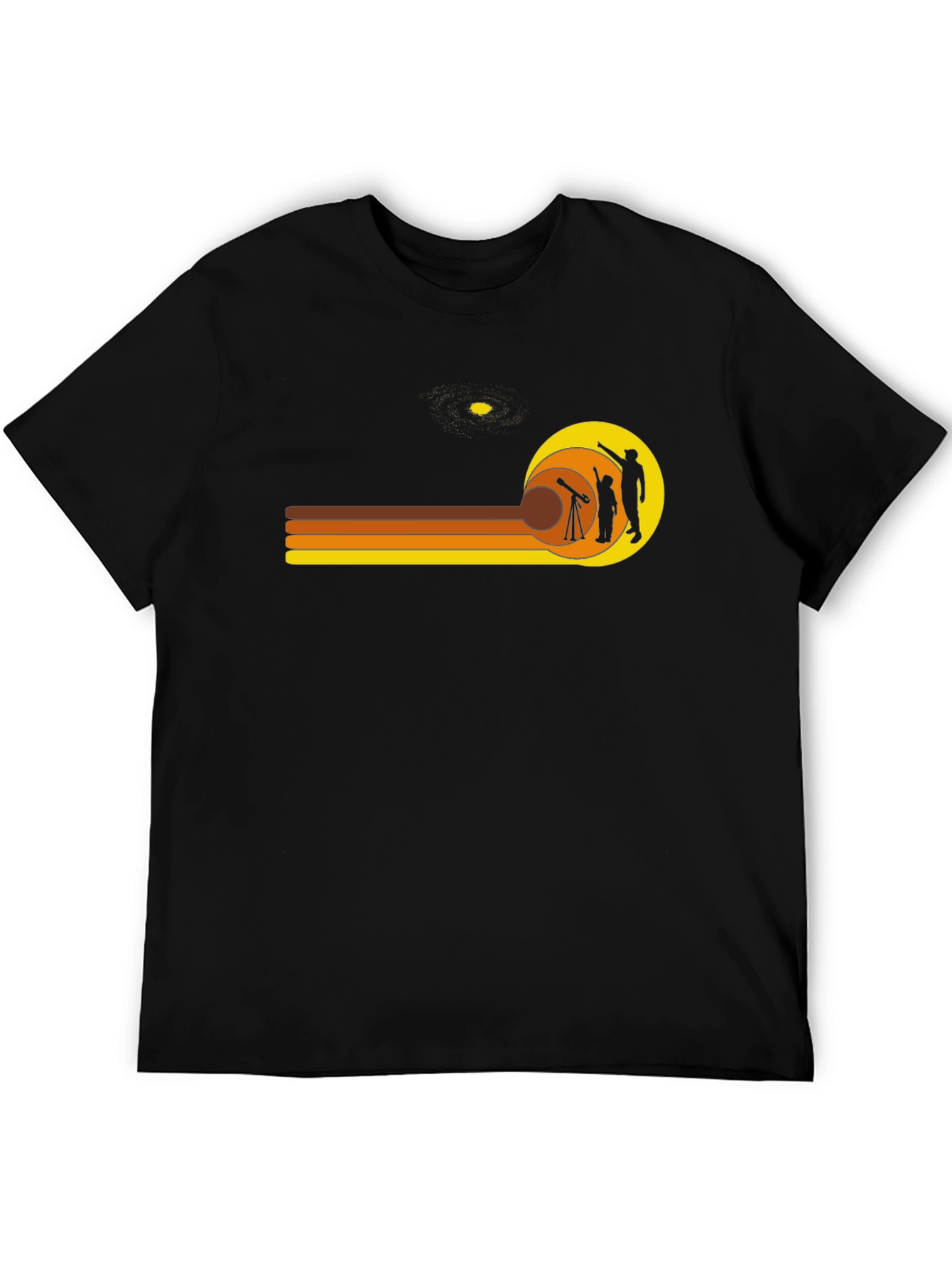 Retro Astronomy T-Shirt - Star Gazing Tee