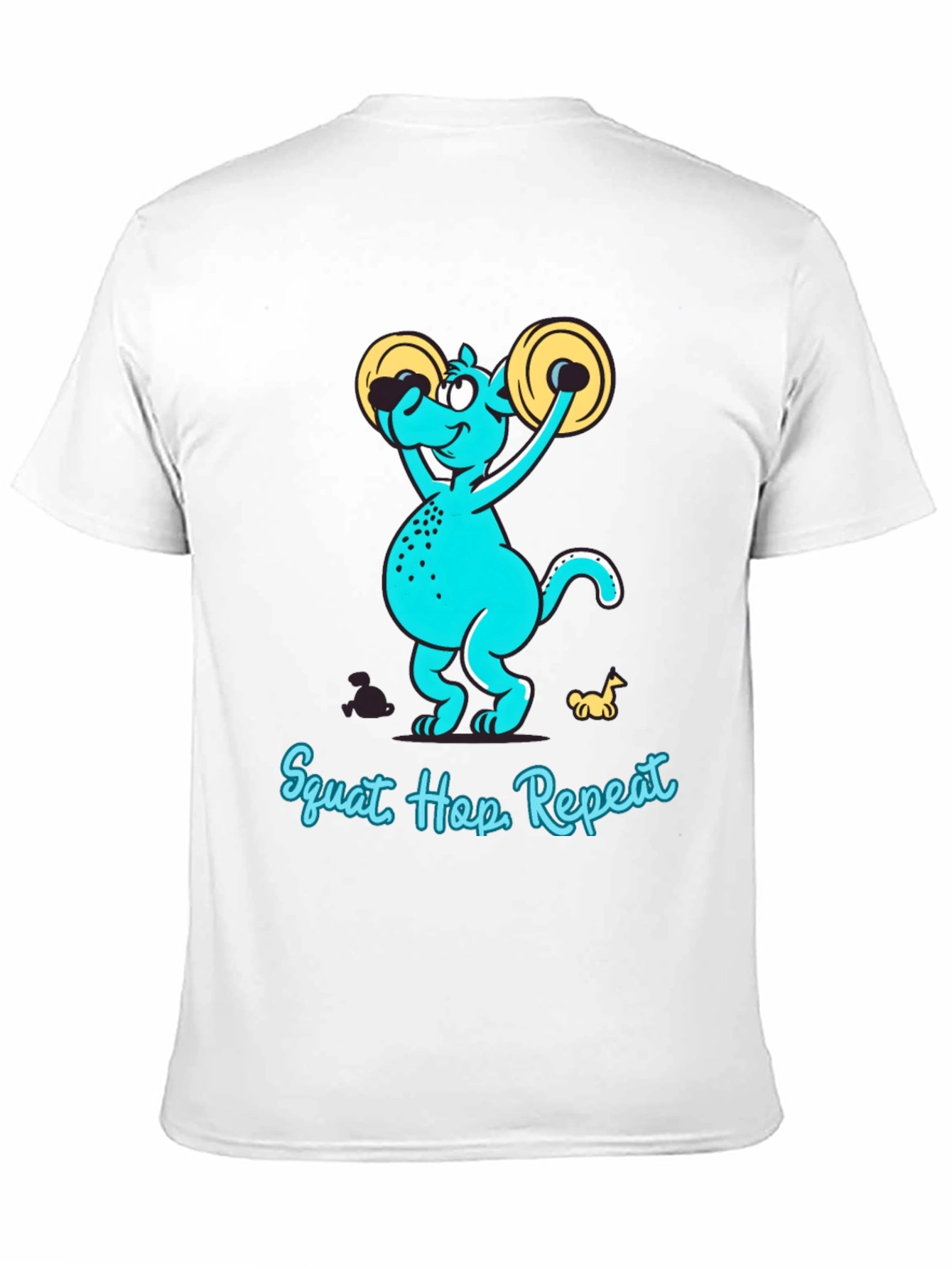 Squat Hop Repeat Graphic T-Shirt