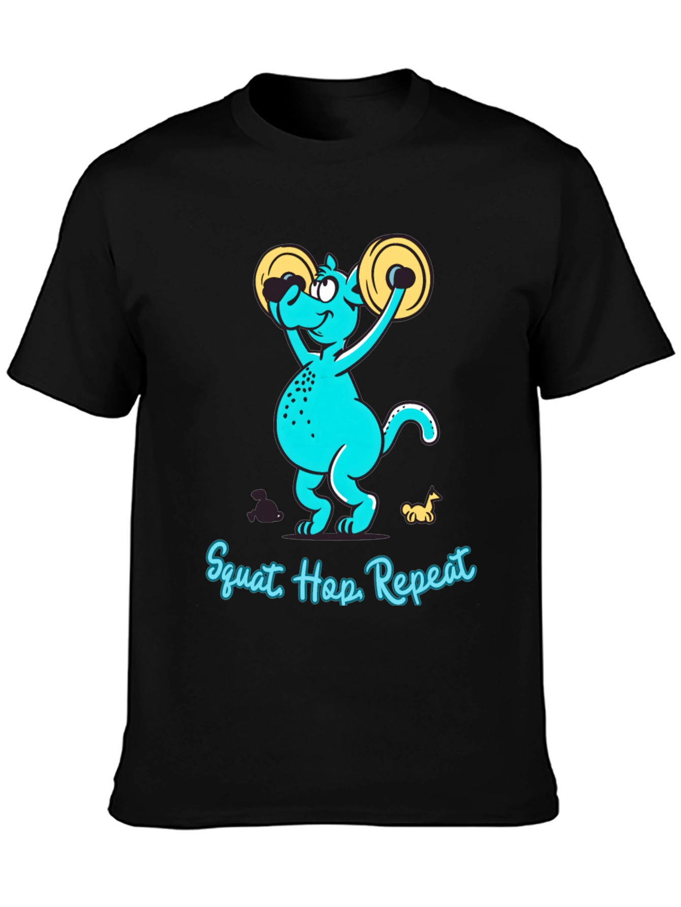 Squat Hop Repeat Graphic T-Shirt