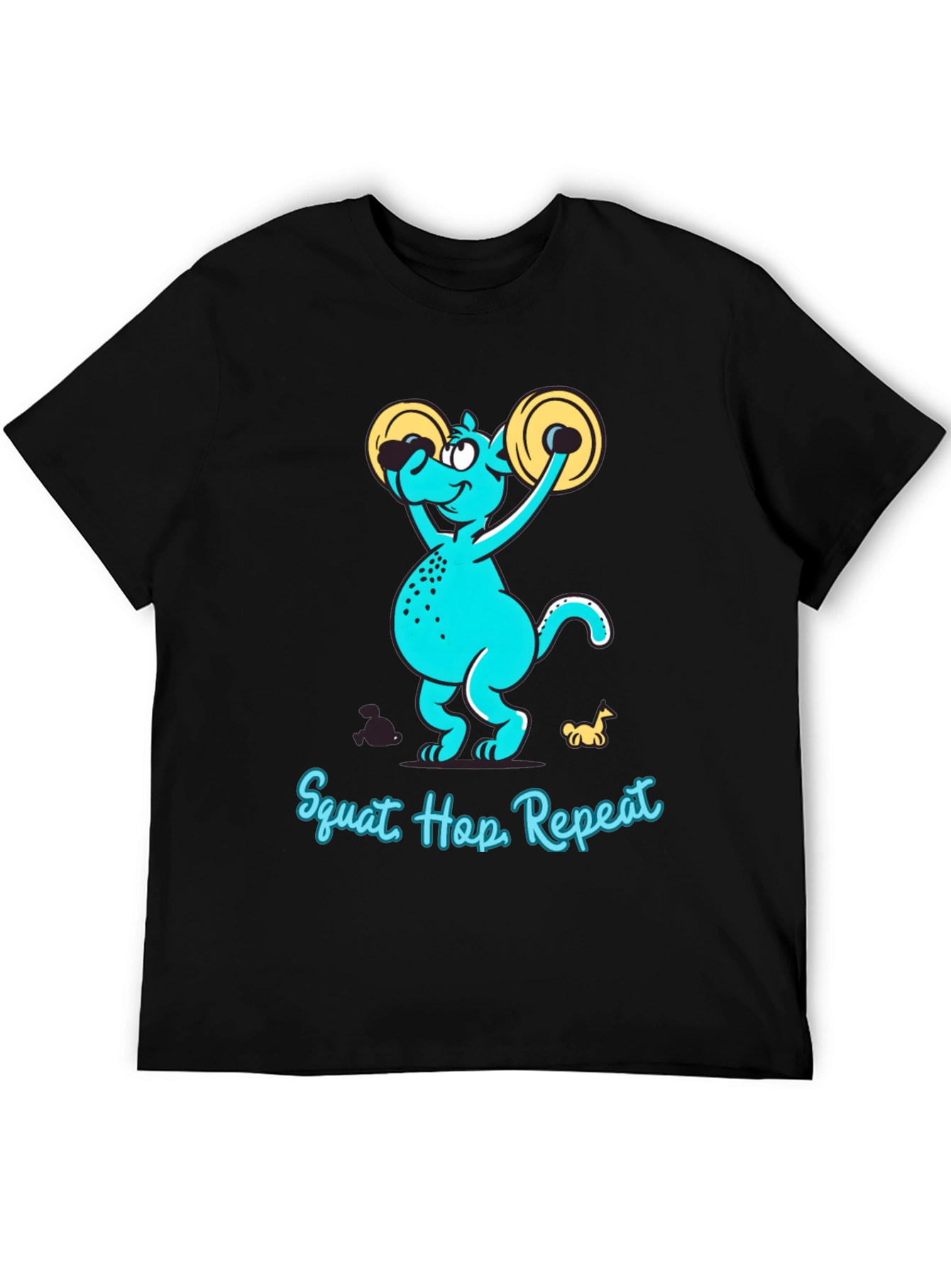 Squat Hop Repeat Graphic T-Shirt