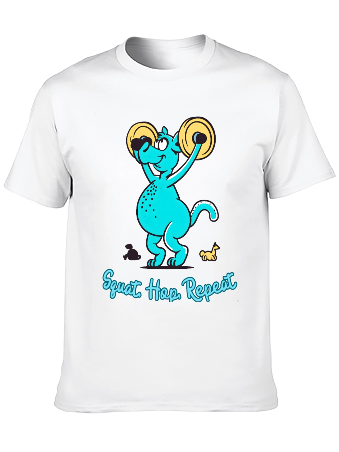 Squat Hop Repeat Graphic T-Shirt