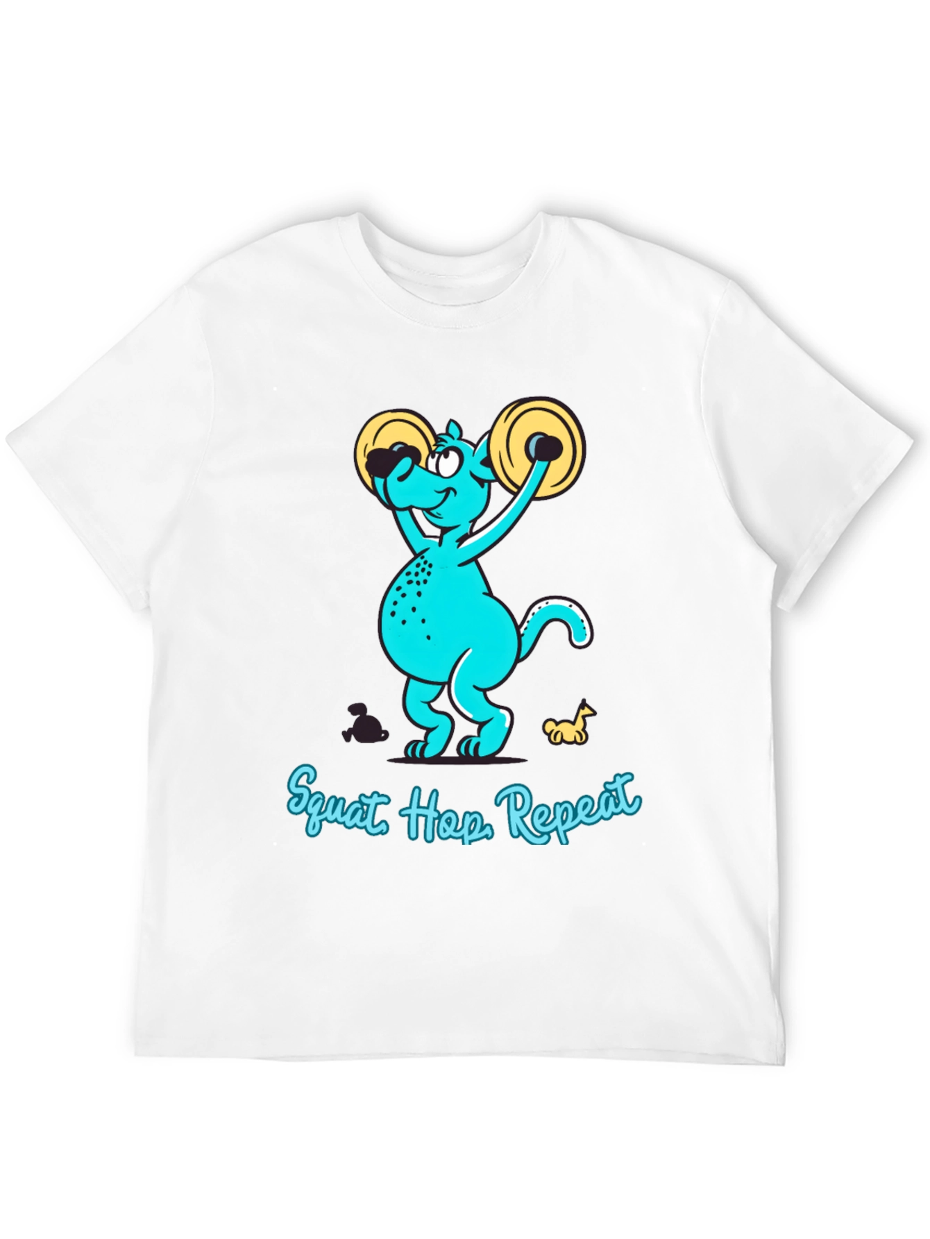 Squat Hop Repeat Graphic T-Shirt