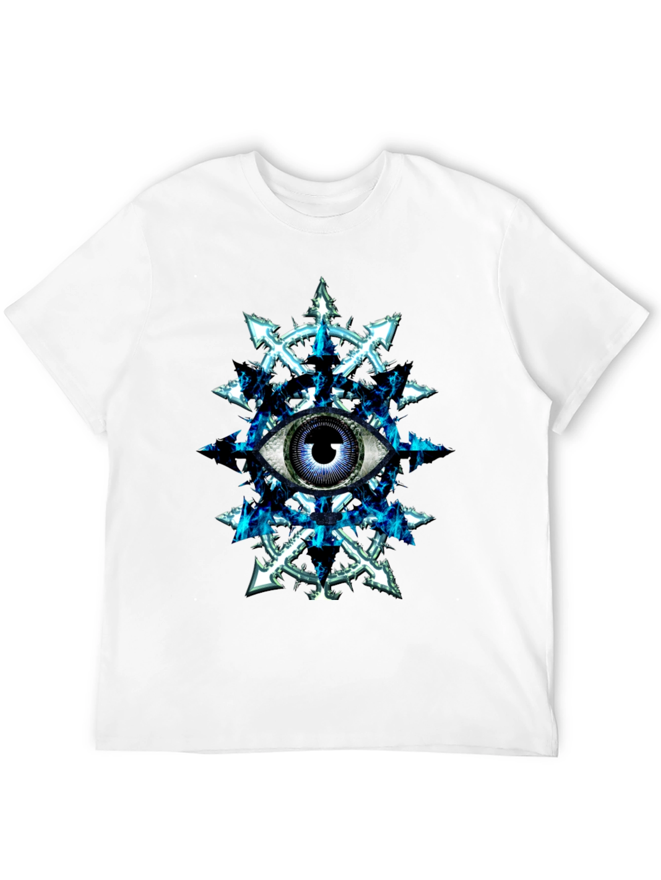 Eye of Chaos T-Shirt - Black Graphic Tee