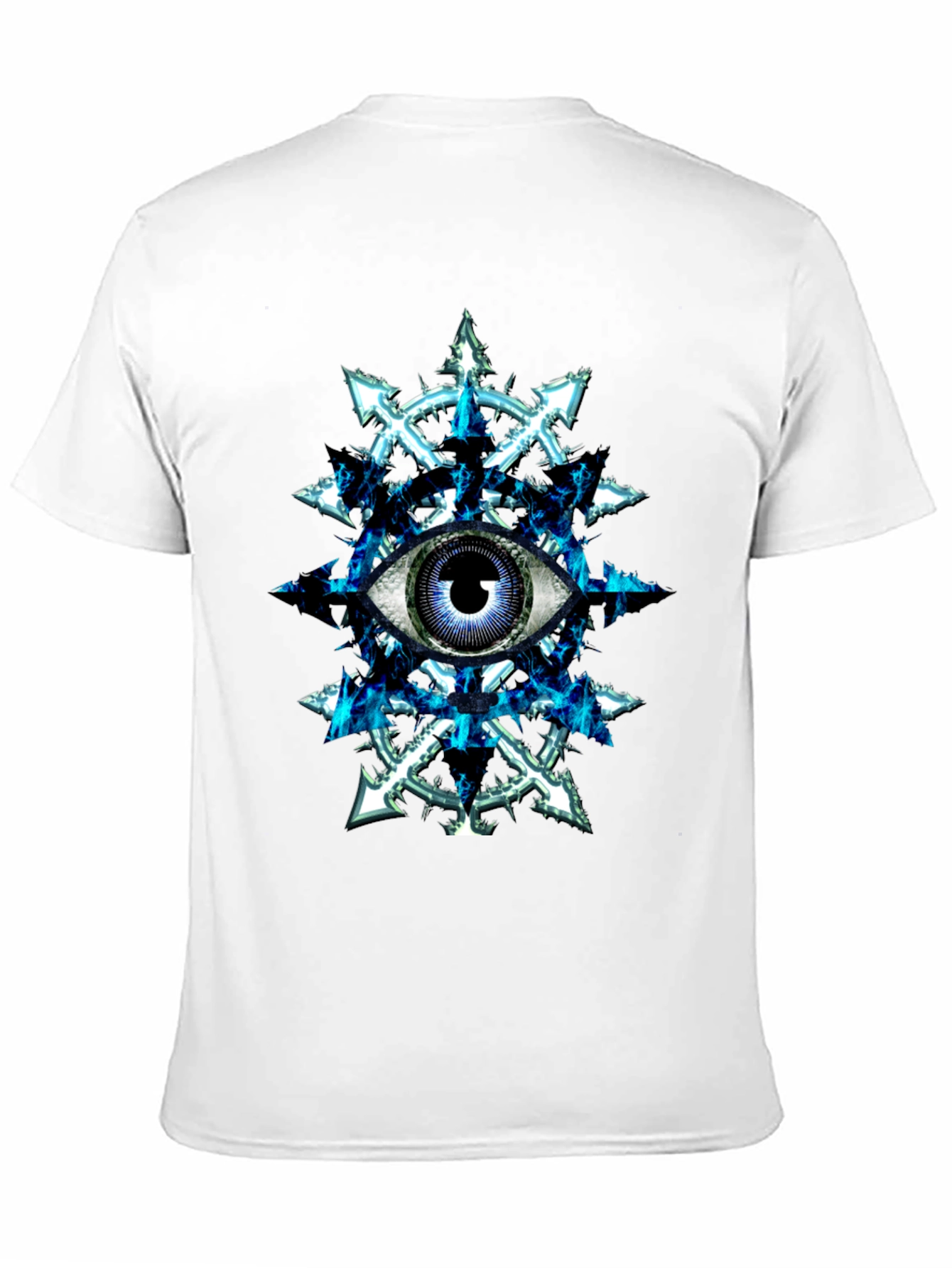 Eye of Chaos T-Shirt - Black Graphic Tee