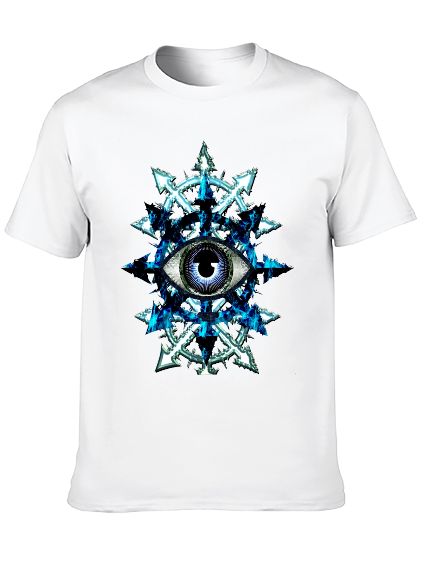 Eye of Chaos T-Shirt - Black Graphic Tee